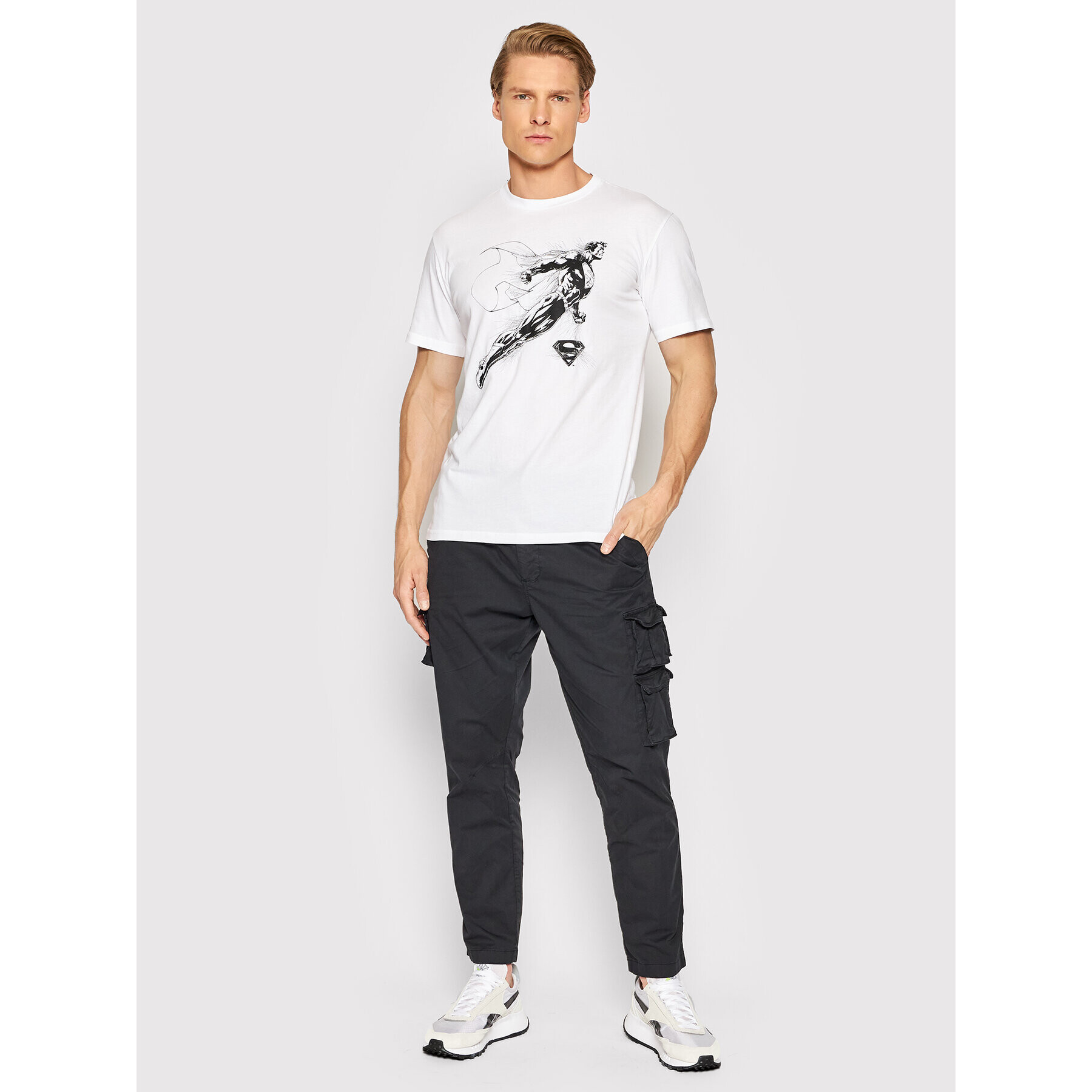 Replay Тишърт M6120E.000.22880 Бял Regular Fit - Pepit.bg