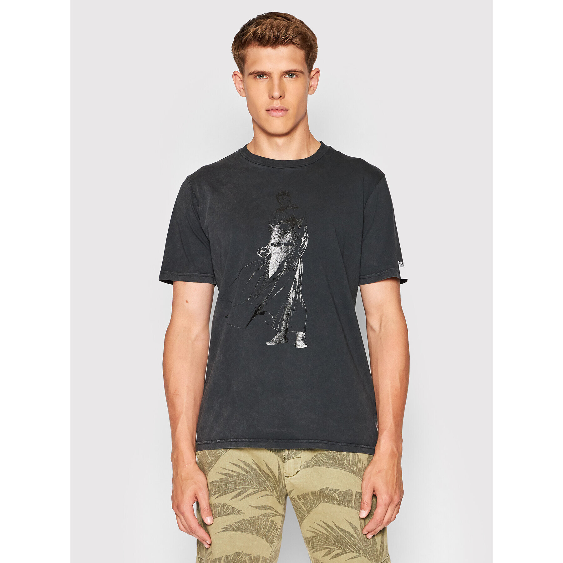 Replay Тишърт M6120F.000.22658LM Сив Regular Fit - Pepit.bg