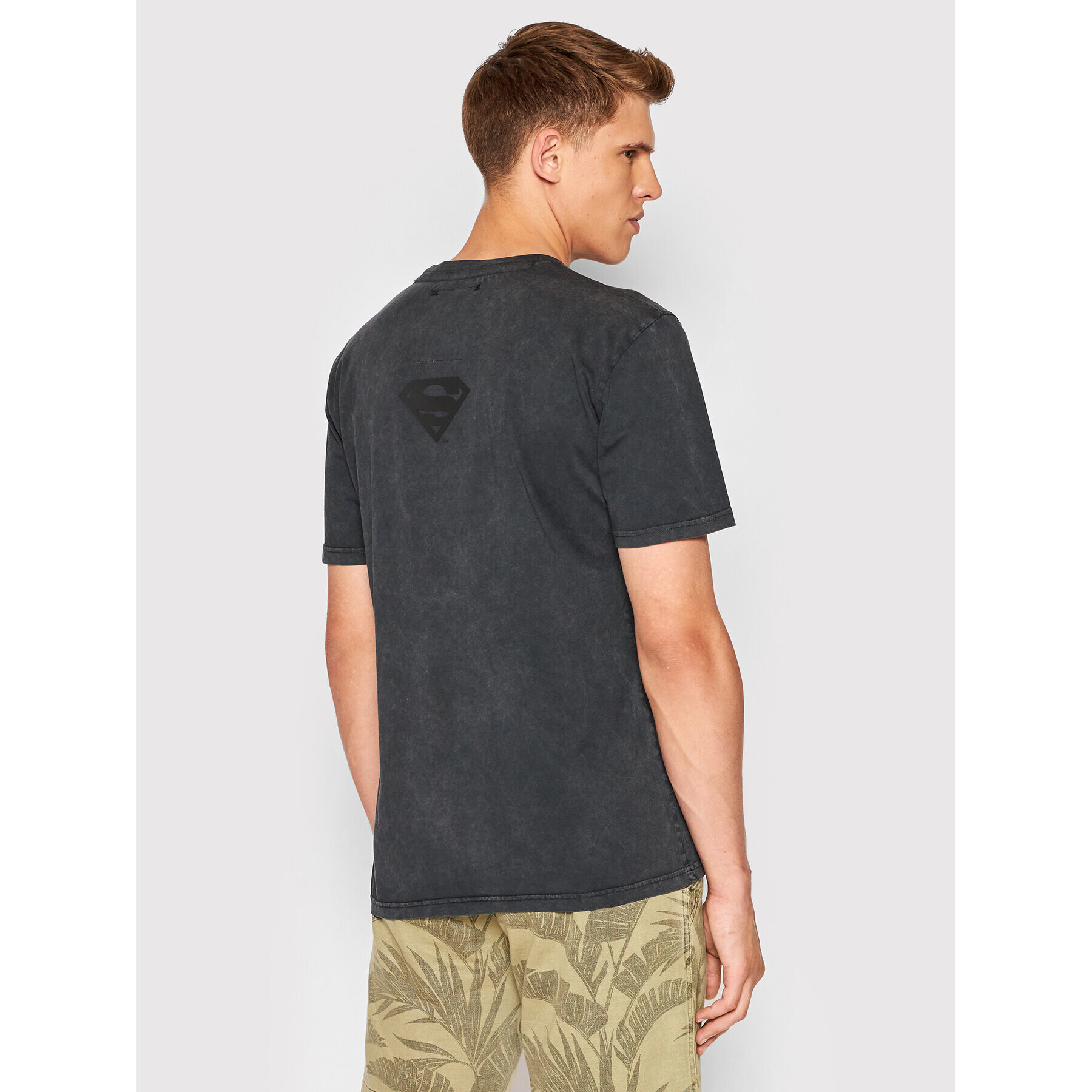 Replay Тишърт M6120F.000.22658LM Сив Regular Fit - Pepit.bg