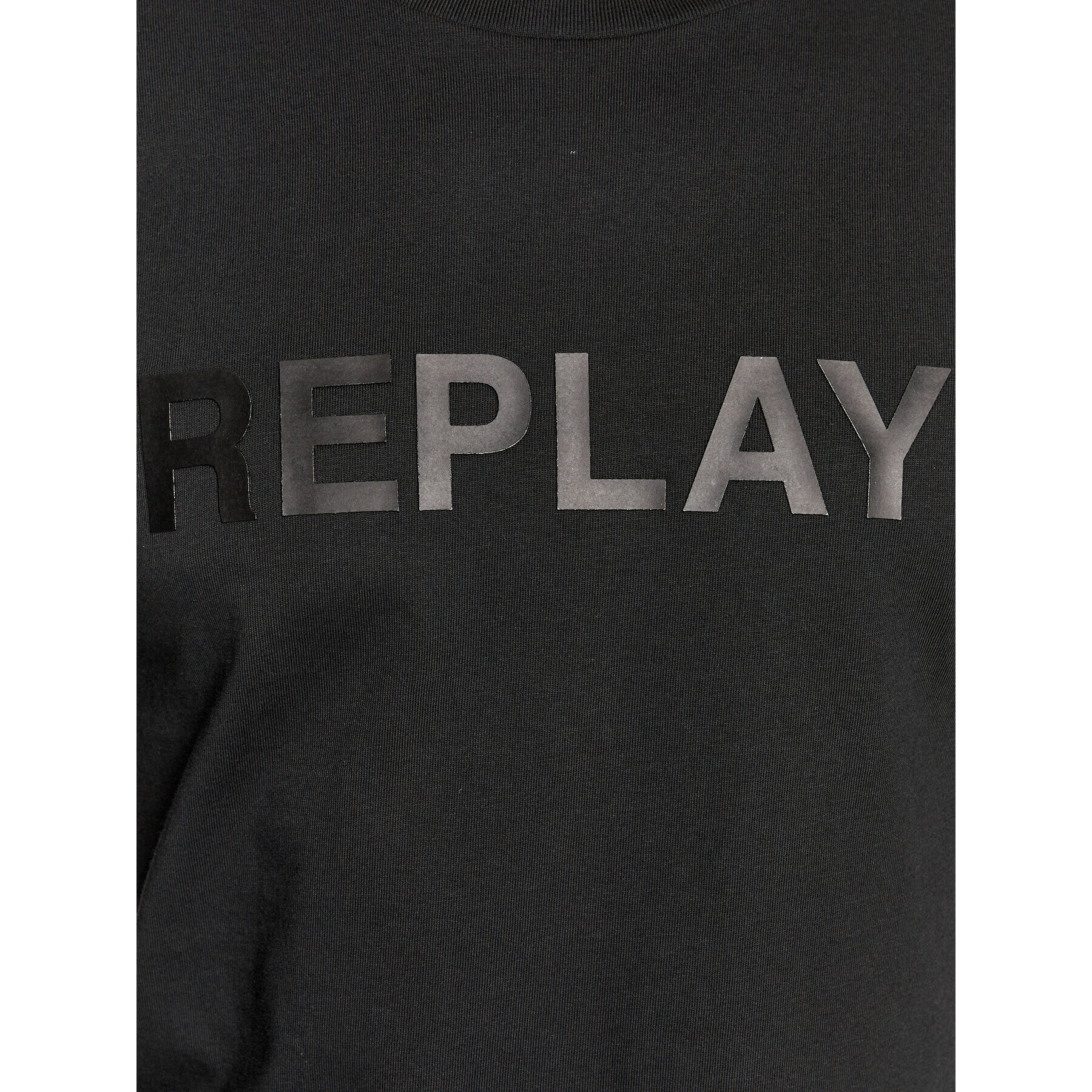 Replay Тишърт M6462.000.23188P Черен Regular Fit - Pepit.bg