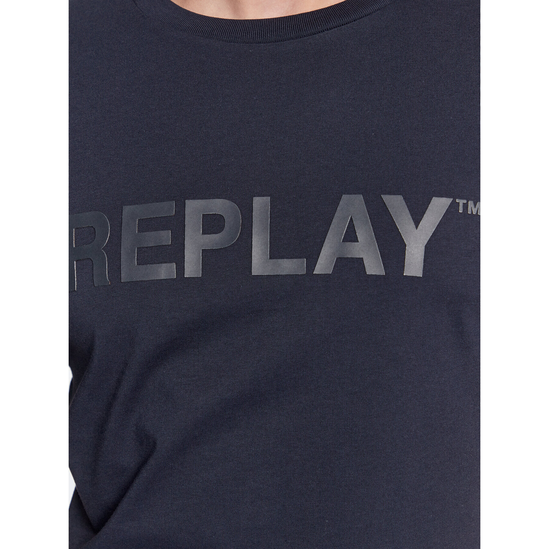 Replay Тишърт M6462.000.23188P Тъмносин Regular Fit - Pepit.bg