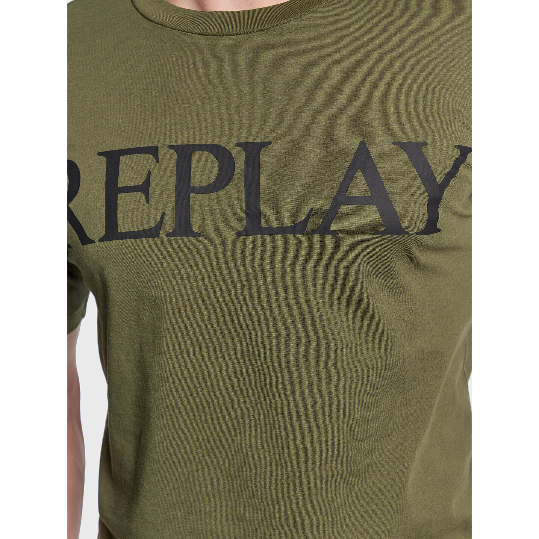 Replay Тишърт M6475.000.22980P Зелен Regular Fit - Pepit.bg