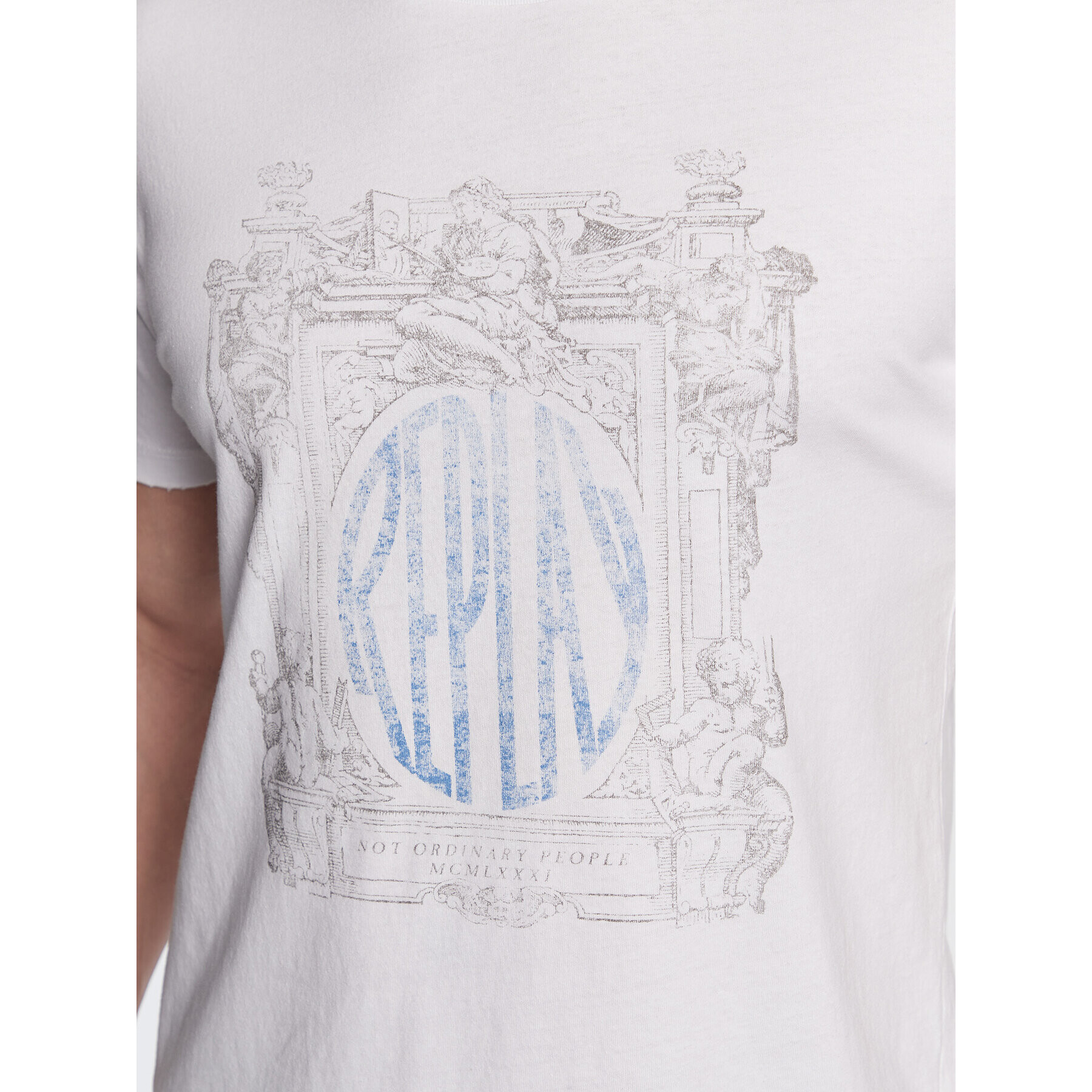 Replay Тишърт M6476.000.22662 Бял Regular Fit - Pepit.bg