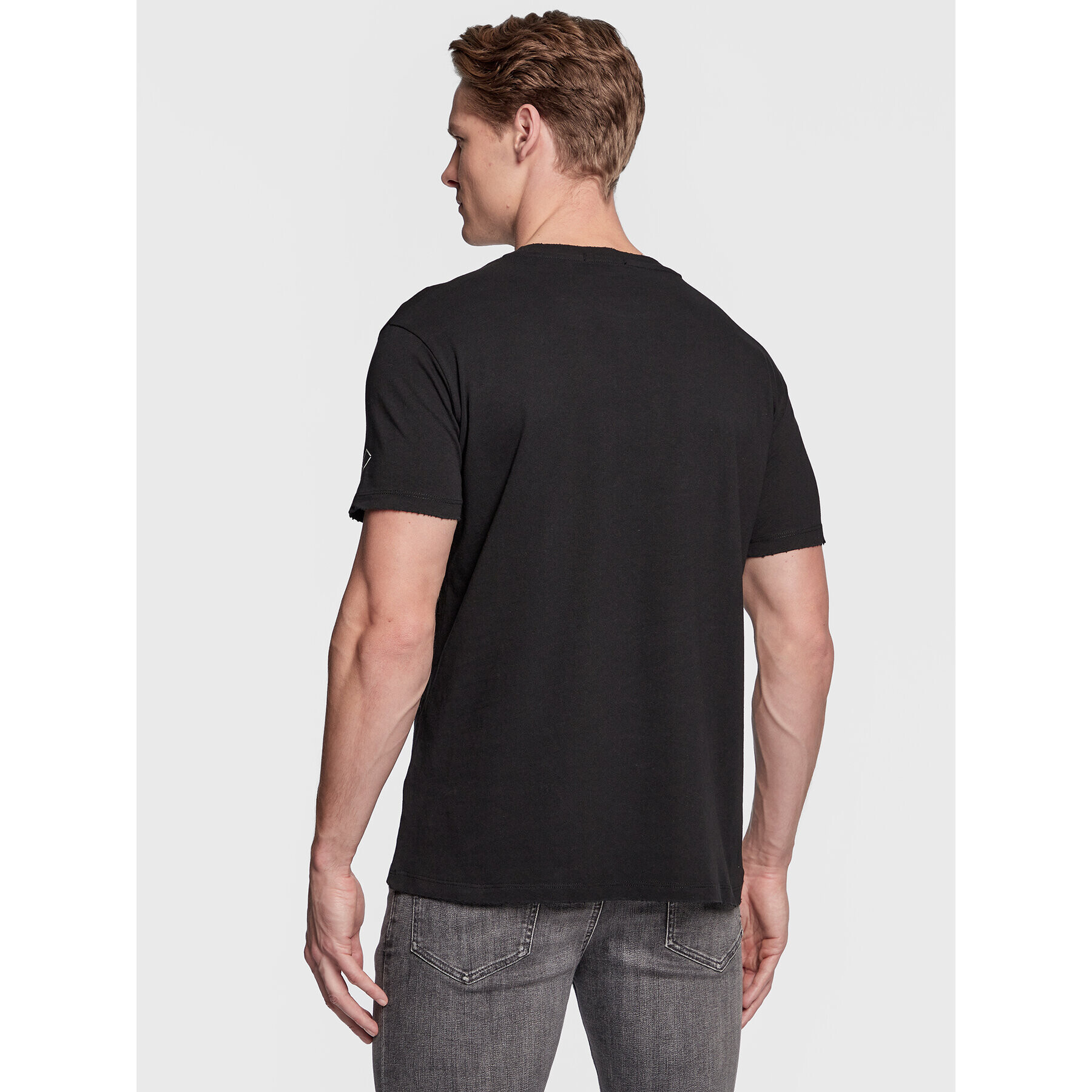 Replay Тишърт M6476.000.22662 Черен Regular Fit - Pepit.bg
