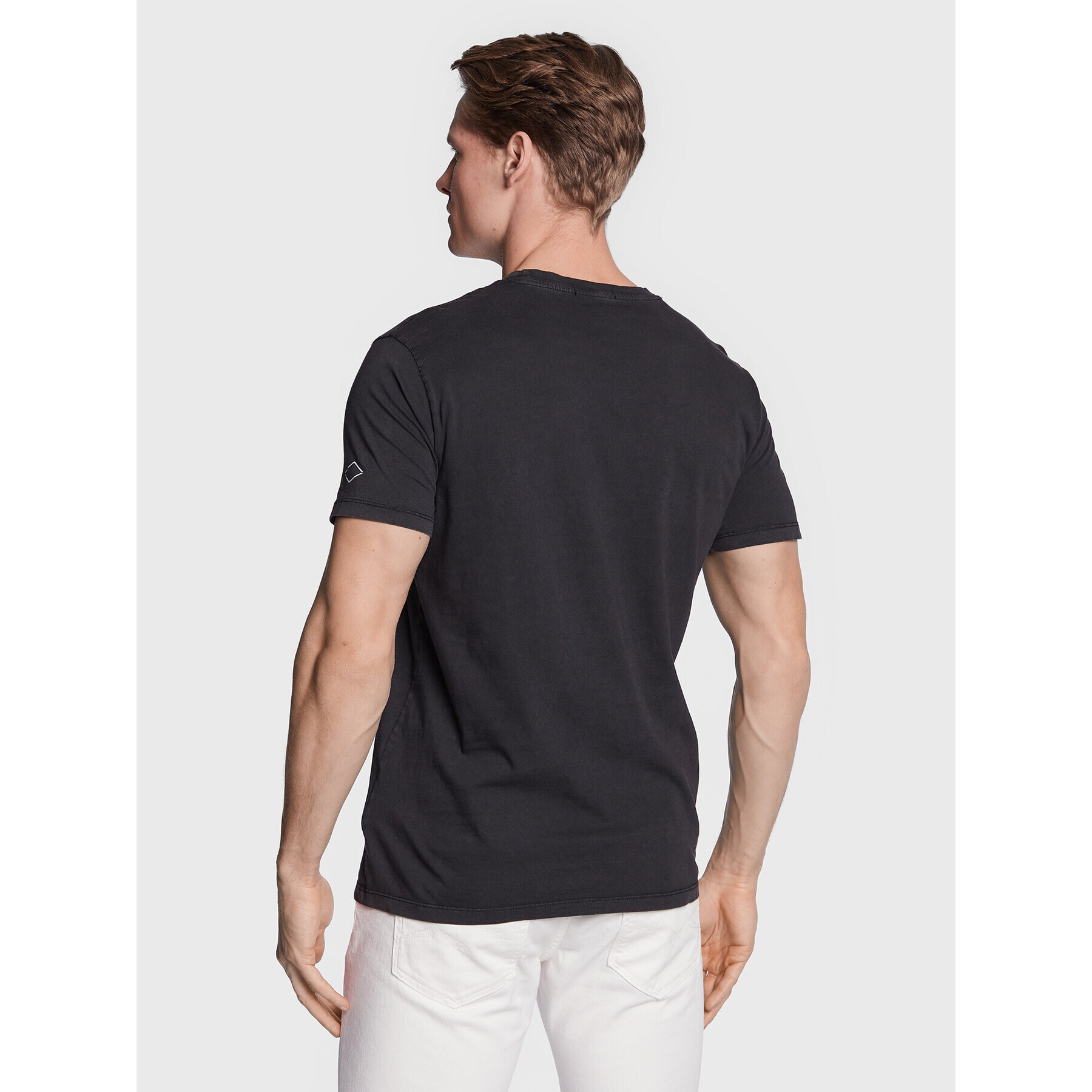 Replay Тишърт M6486.000.22658LM Черен Regular Fit - Pepit.bg