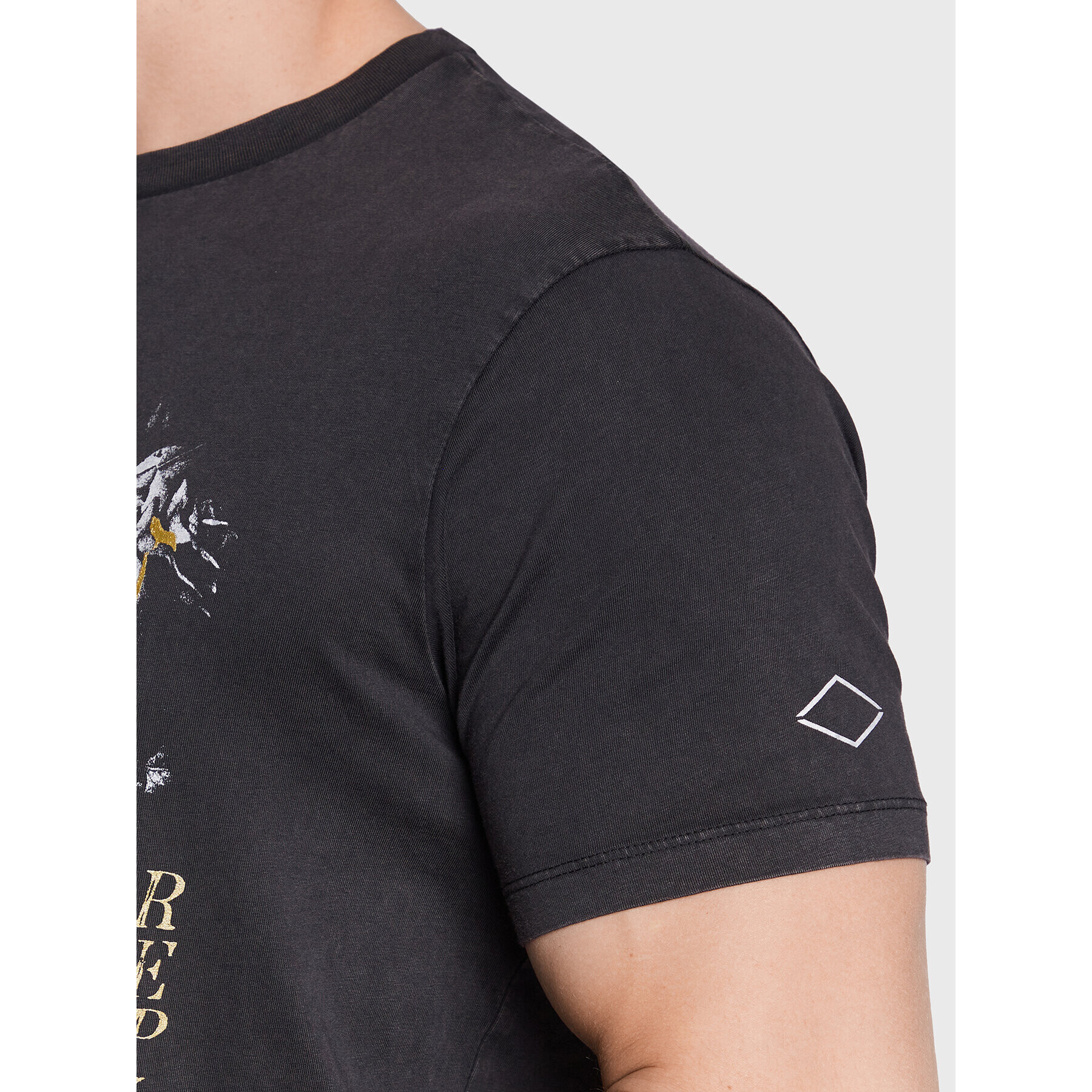 Replay Тишърт M6486.000.22658LM Черен Regular Fit - Pepit.bg