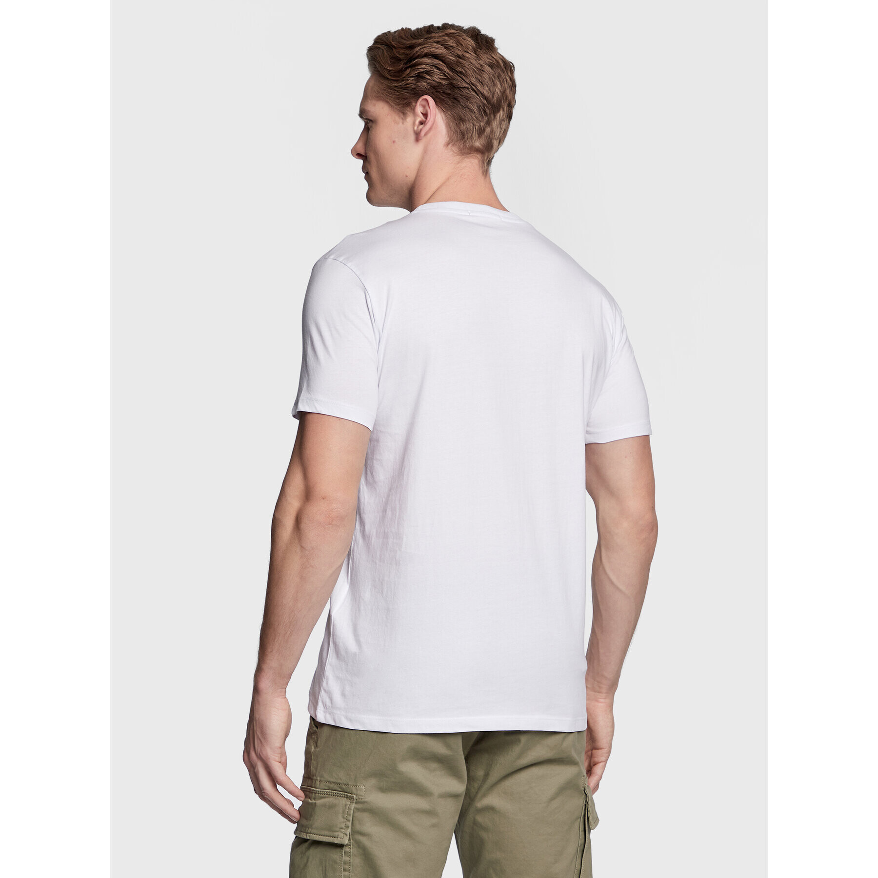 Replay Тишърт M6489.000.23062 Бял Regular Fit - Pepit.bg