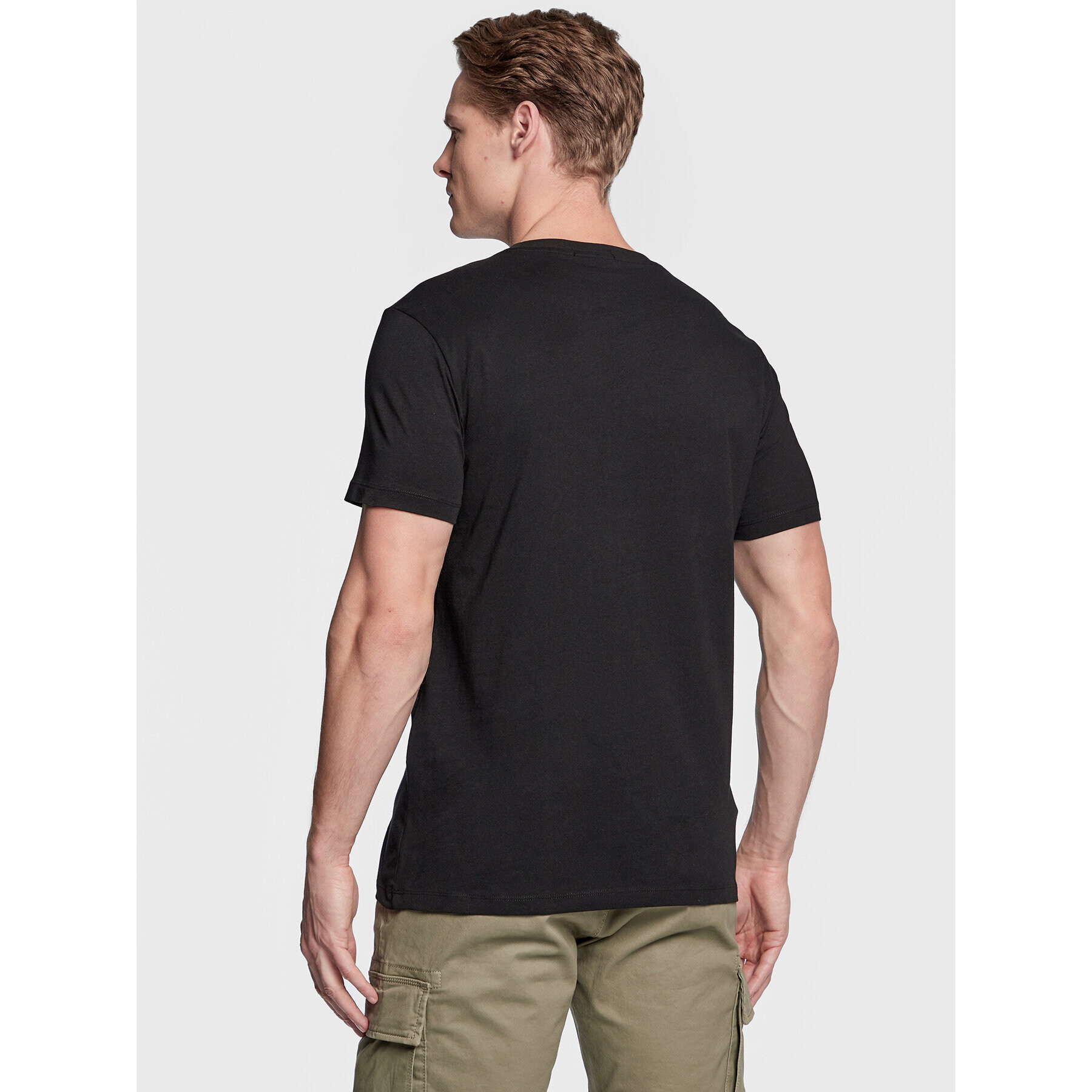 Replay Тишърт M6489.000.23062 Черен Regular Fit - Pepit.bg
