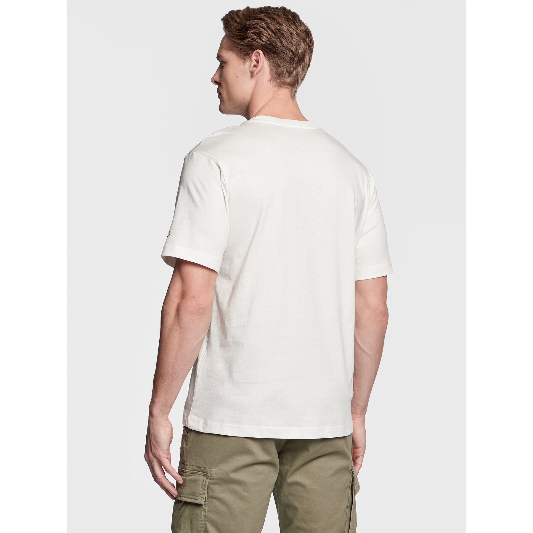 Replay Тишърт M6520.000.2660 Бял Regular Fit - Pepit.bg
