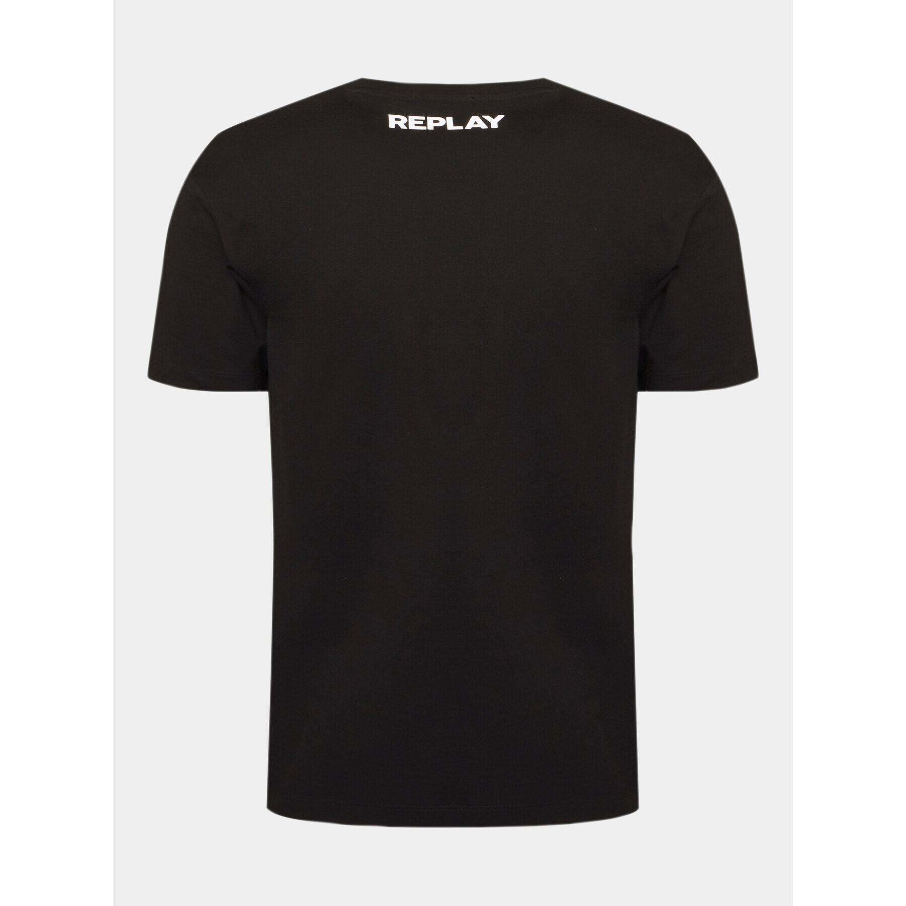 Replay Тишърт M6668.000.23608P Черен Regular Fit - Pepit.bg