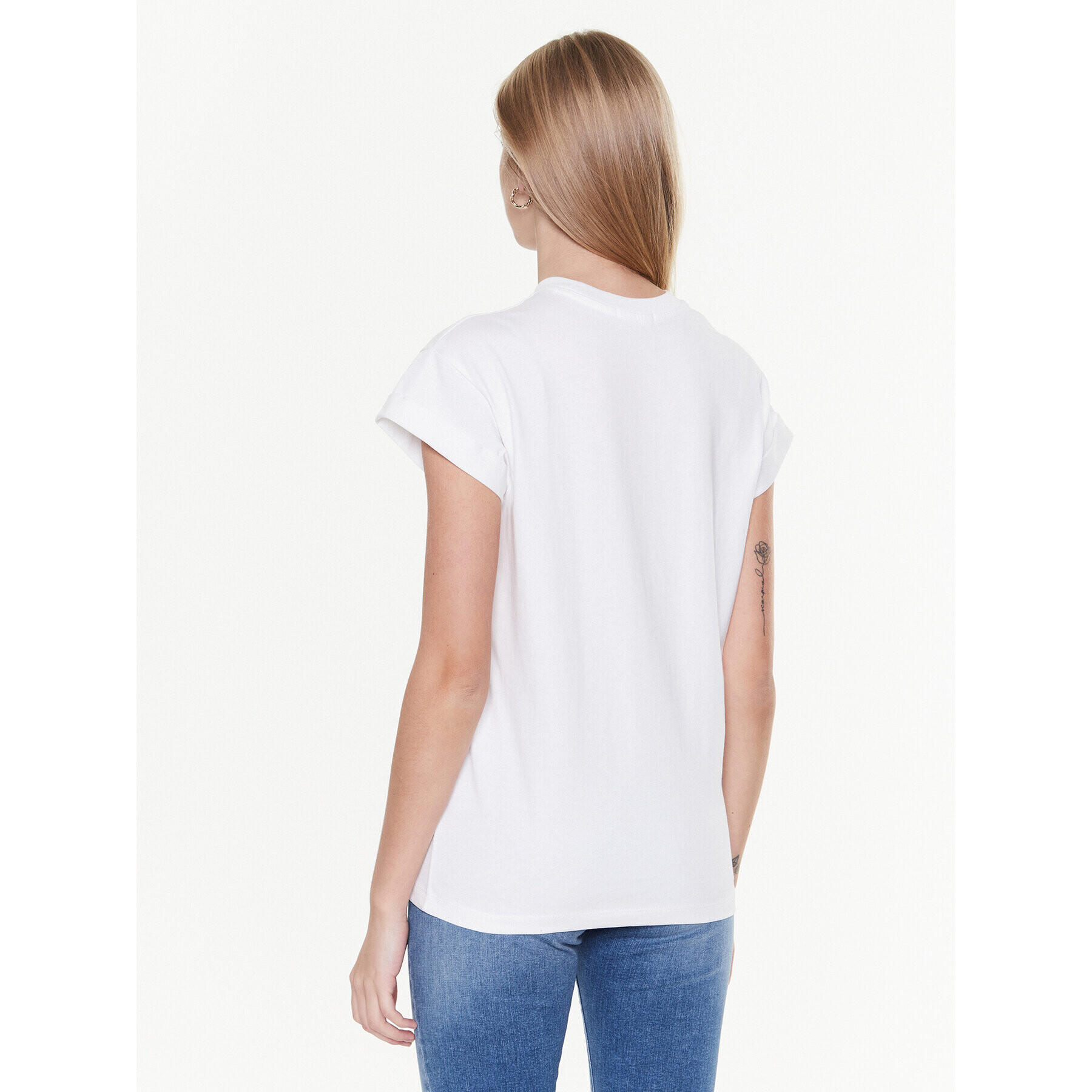 Replay Тишърт W3588H.000.23188P Бял Regular Fit - Pepit.bg