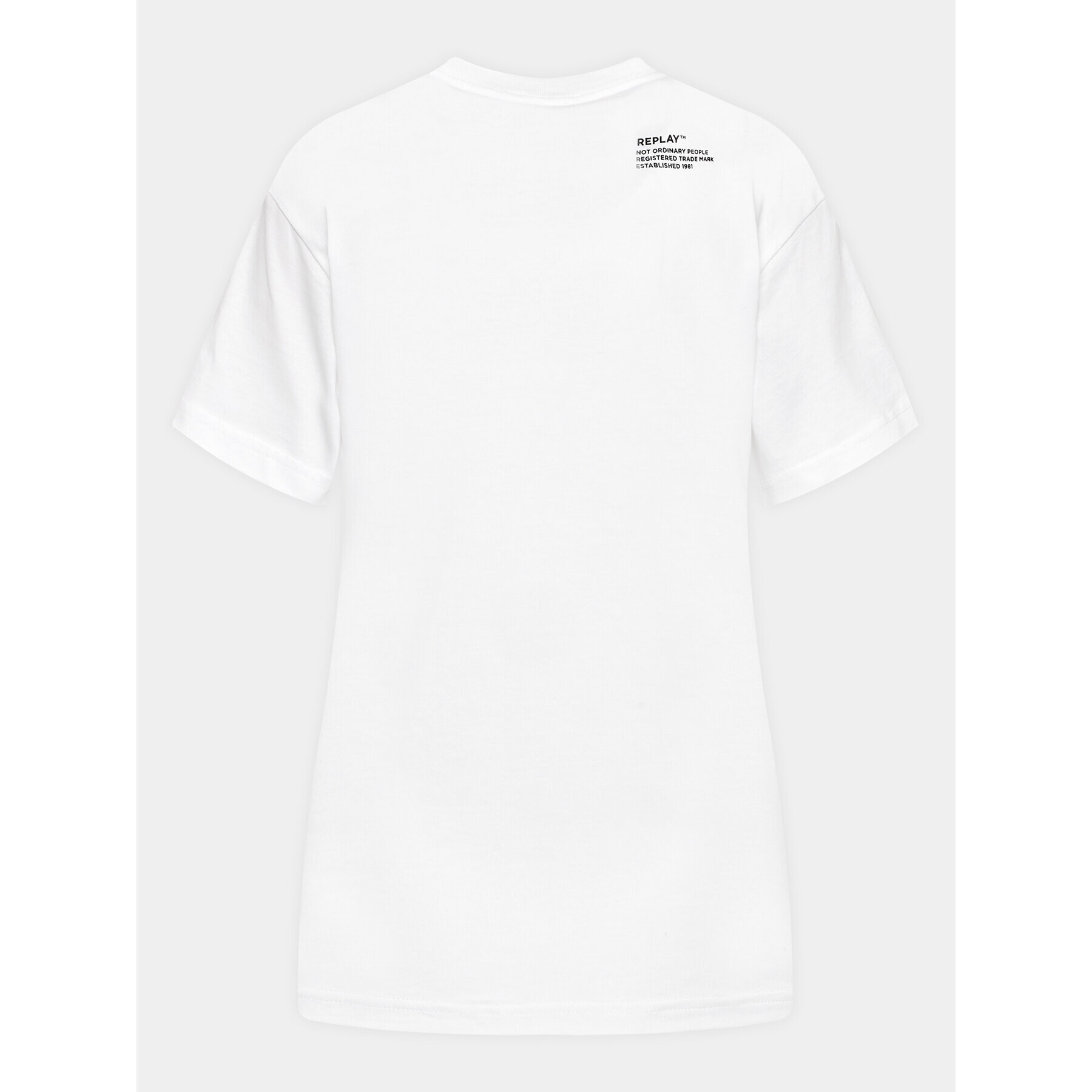 Replay Тишърт W3591M.000.23608P Бял Regular Fit - Pepit.bg