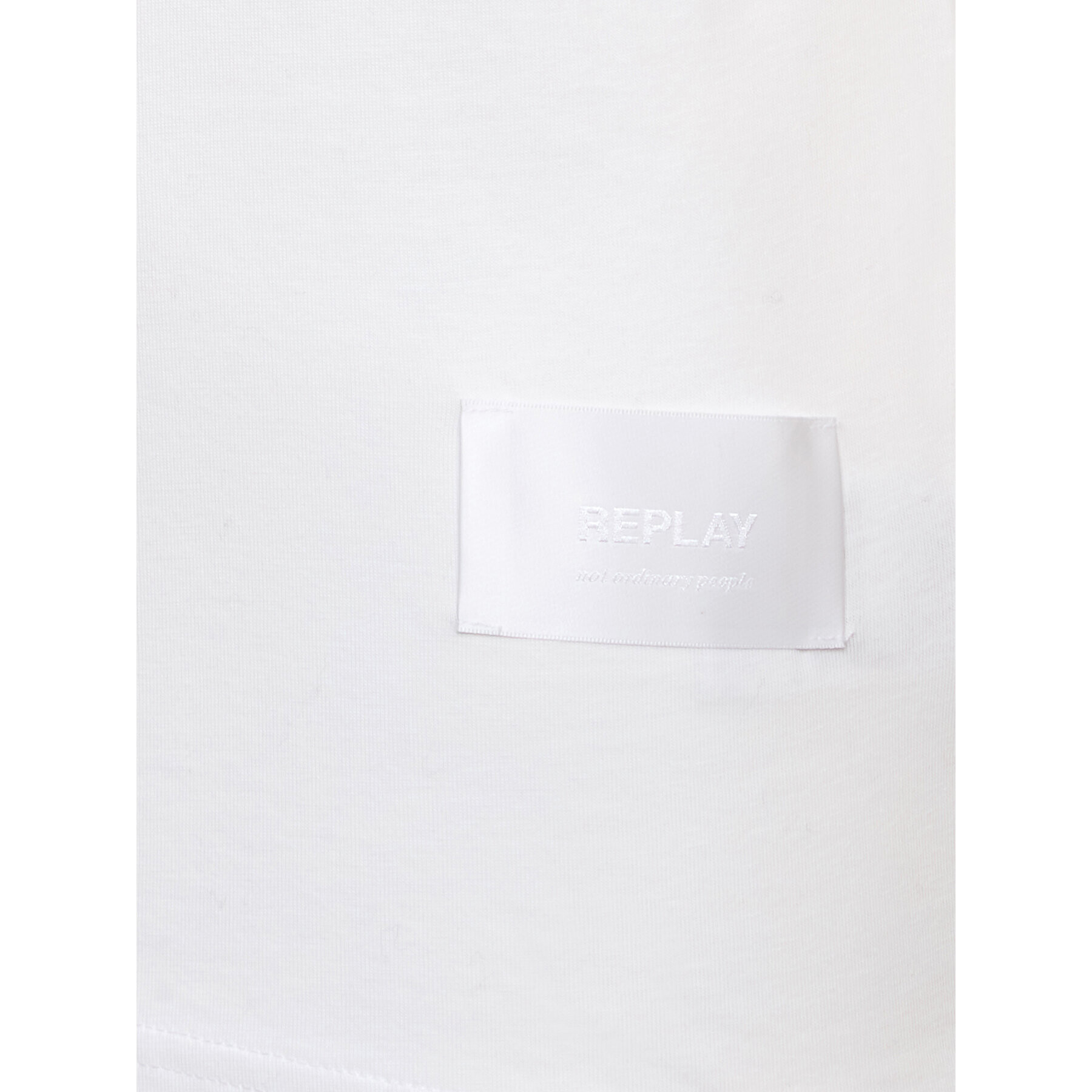 Replay Тишърт W3591M.000.23608P Бял Regular Fit - Pepit.bg