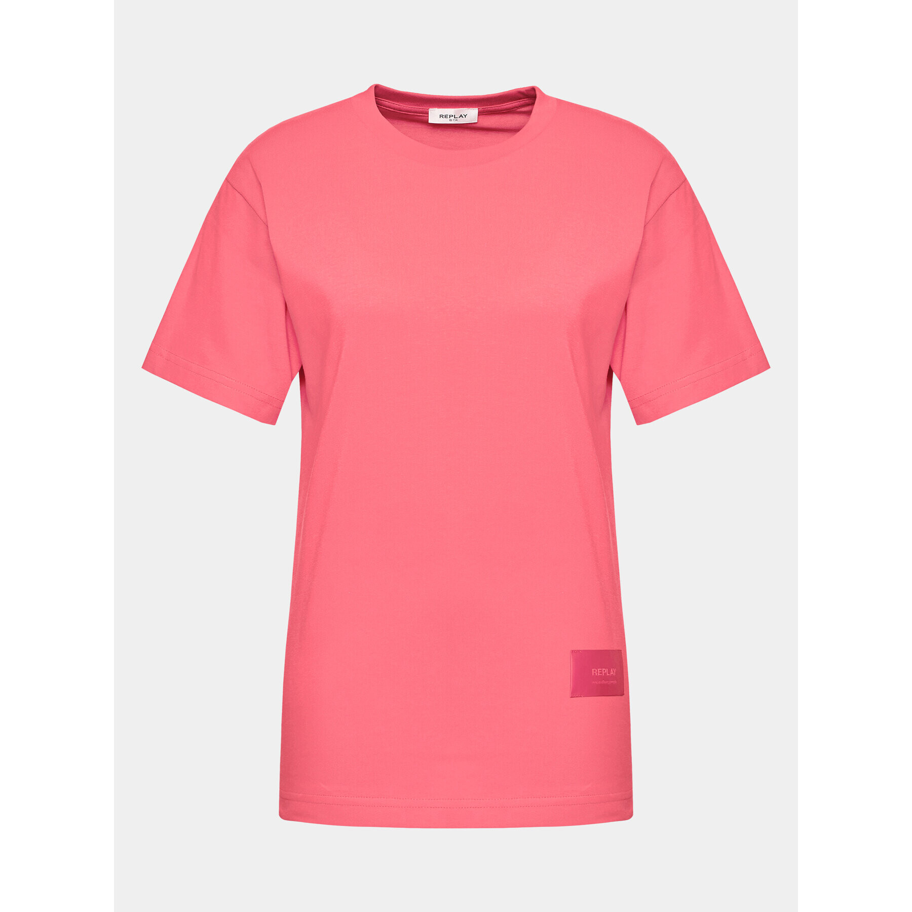 Replay Тишърт W3591M.000.23608P Розов Regular Fit - Pepit.bg