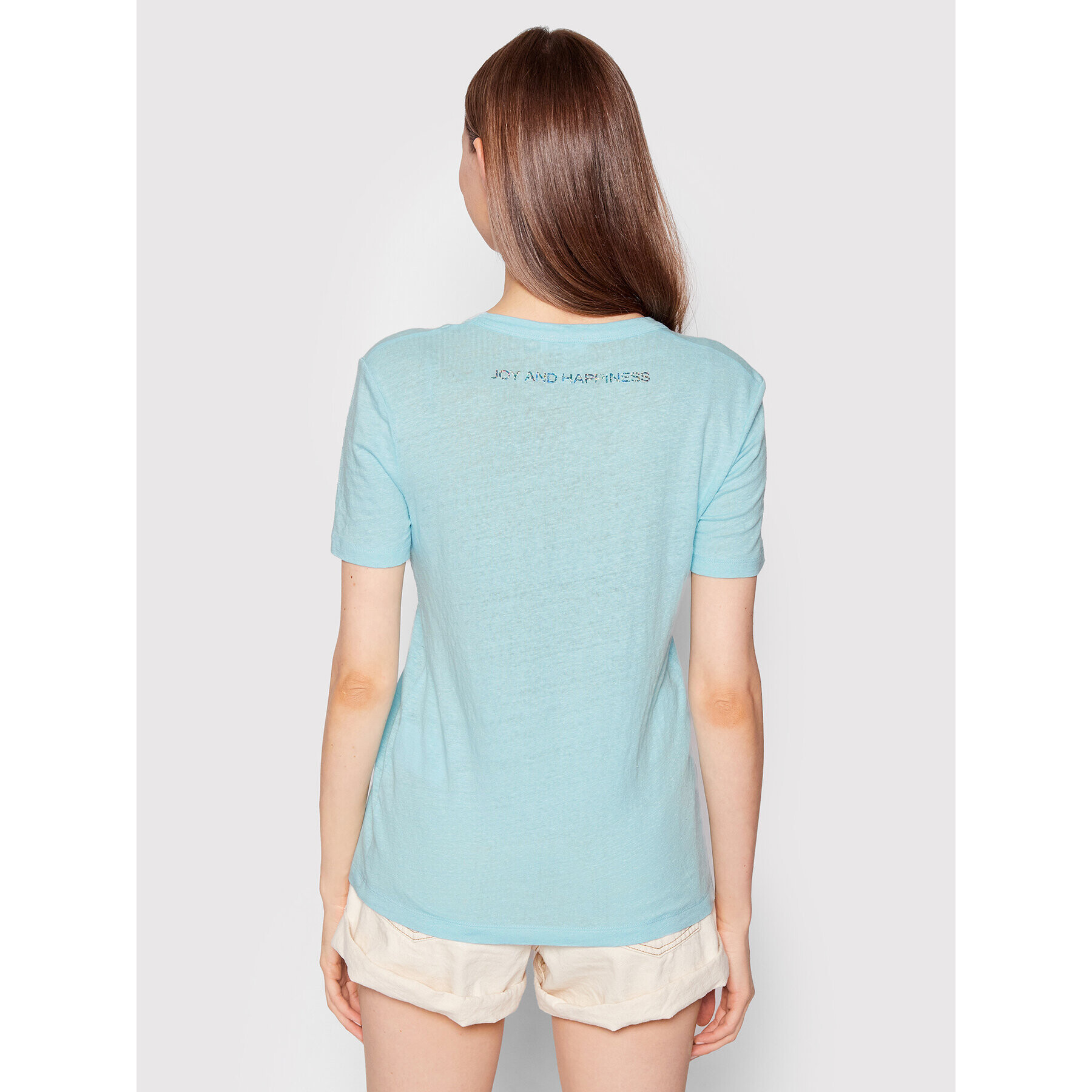 Replay Тишърт W3595.000.23101P Син Slim Fit - Pepit.bg