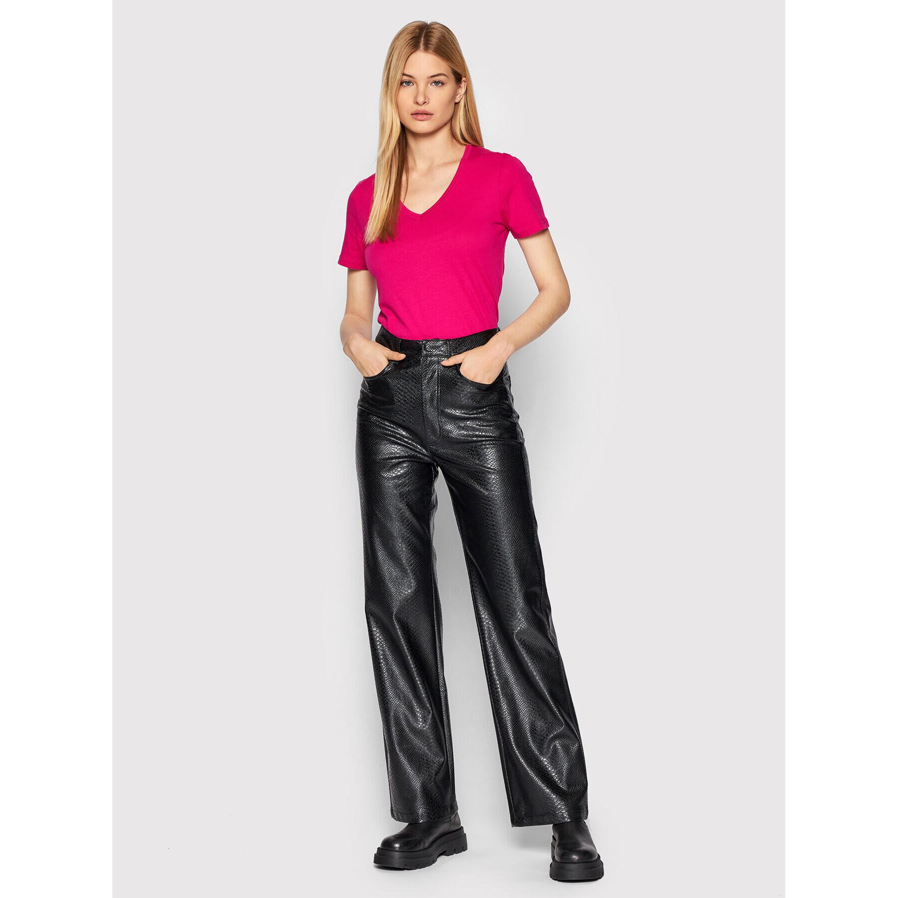Replay Тишърт W3595A.000.20994 Розов Regular Fit - Pepit.bg