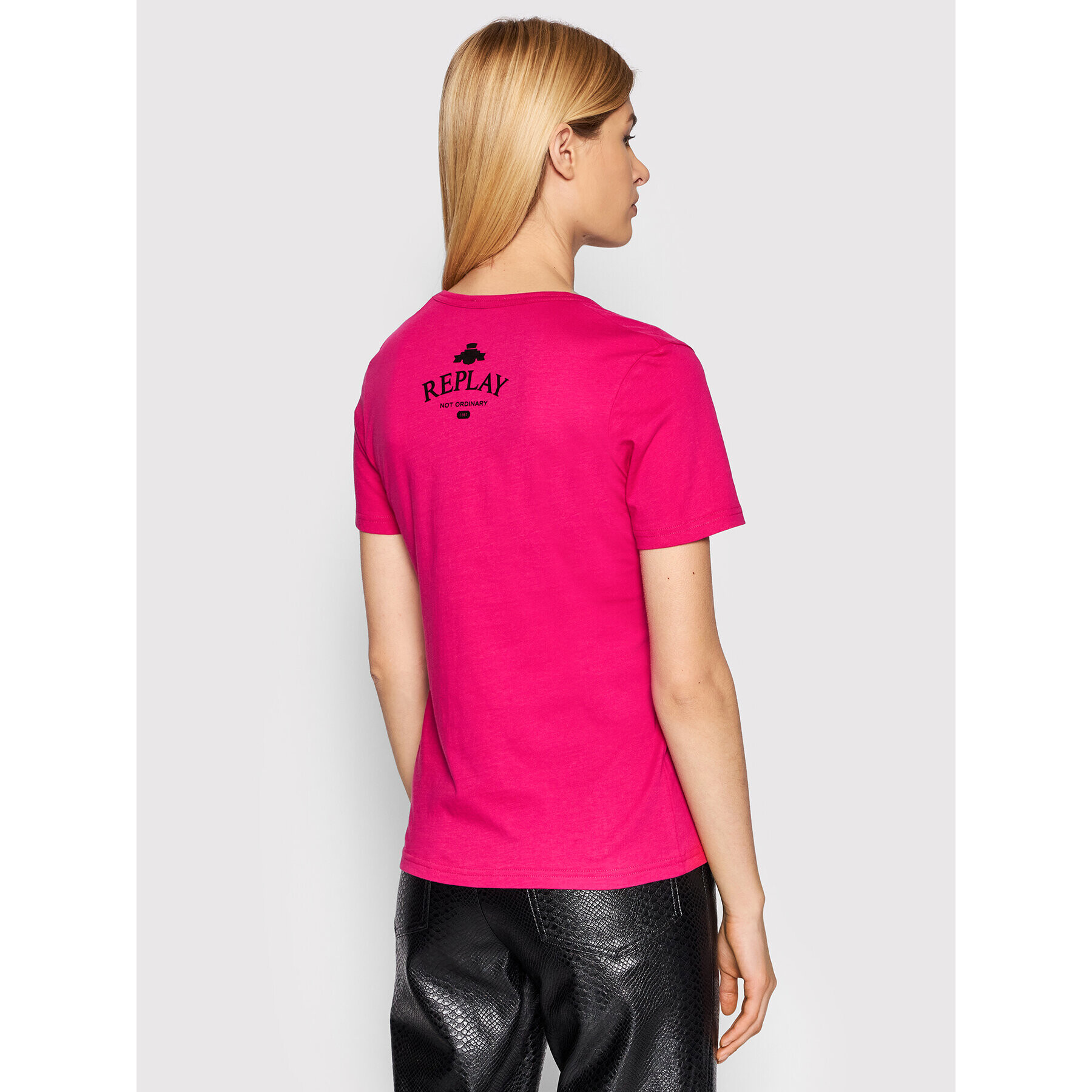 Replay Тишърт W3595A.000.20994 Розов Regular Fit - Pepit.bg