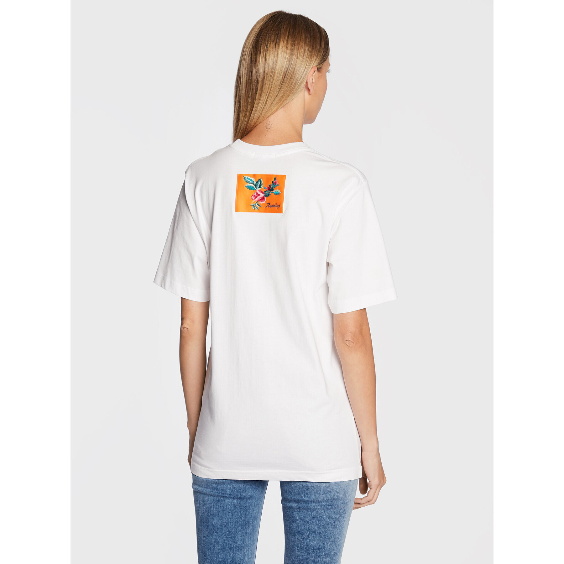 Replay Тишърт W3698A.000.23188P Бял Regular Fit - Pepit.bg