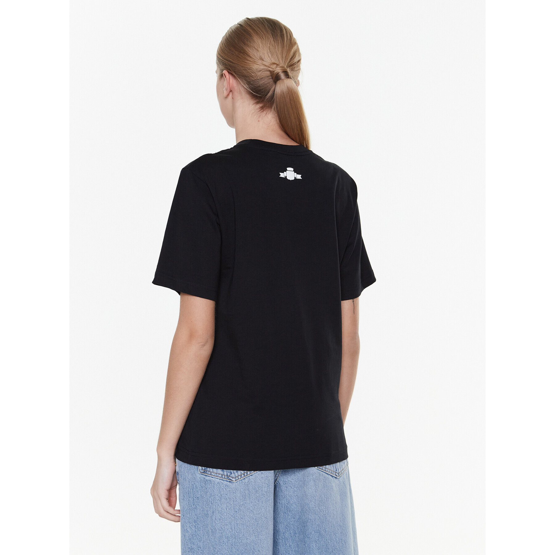 Replay Тишърт W3698E.000.23188P Черен Relaxed Fit - Pepit.bg