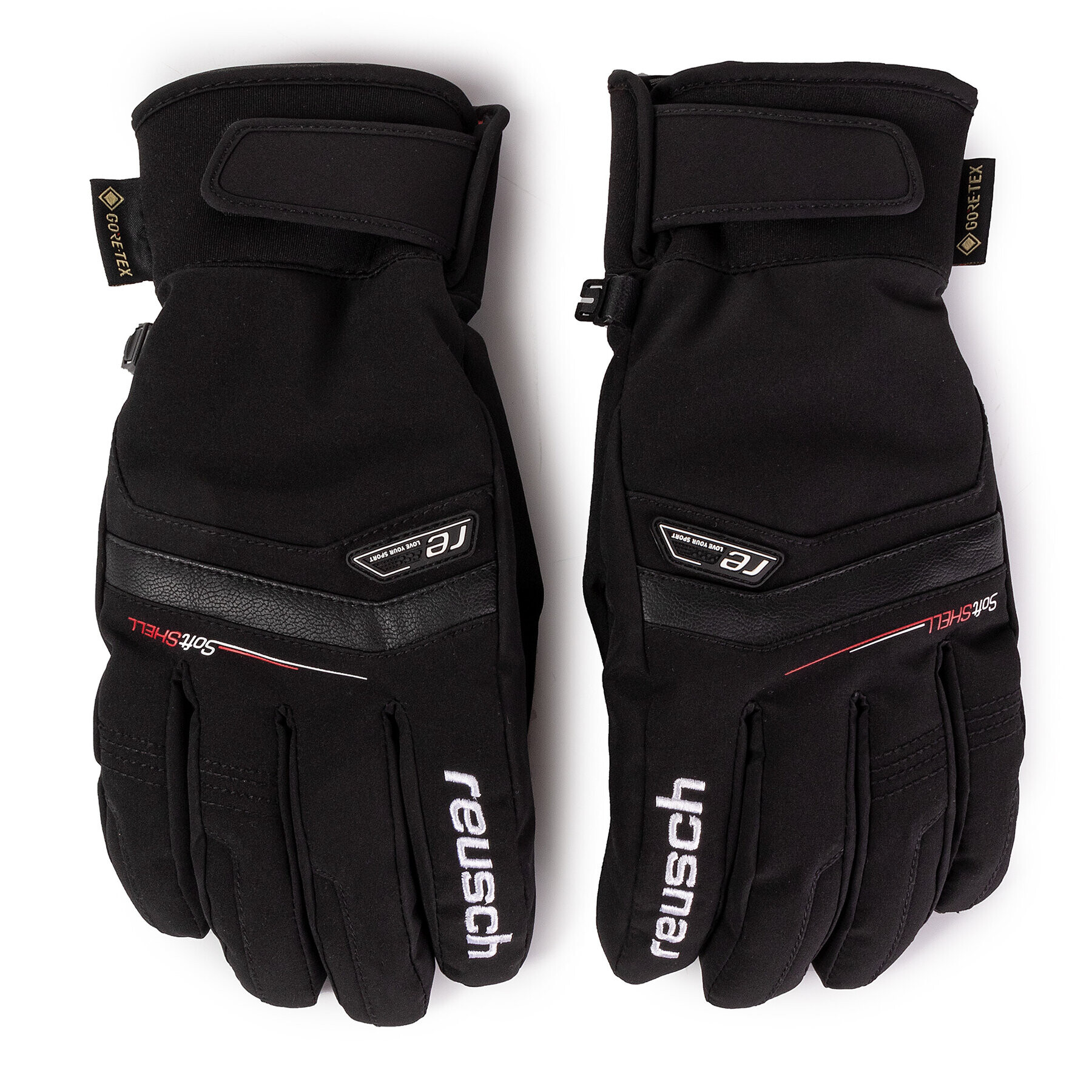 Reusch Ръкавици за ски Bruce GTX GORE-TEX 4801329 Черен - Pepit.bg