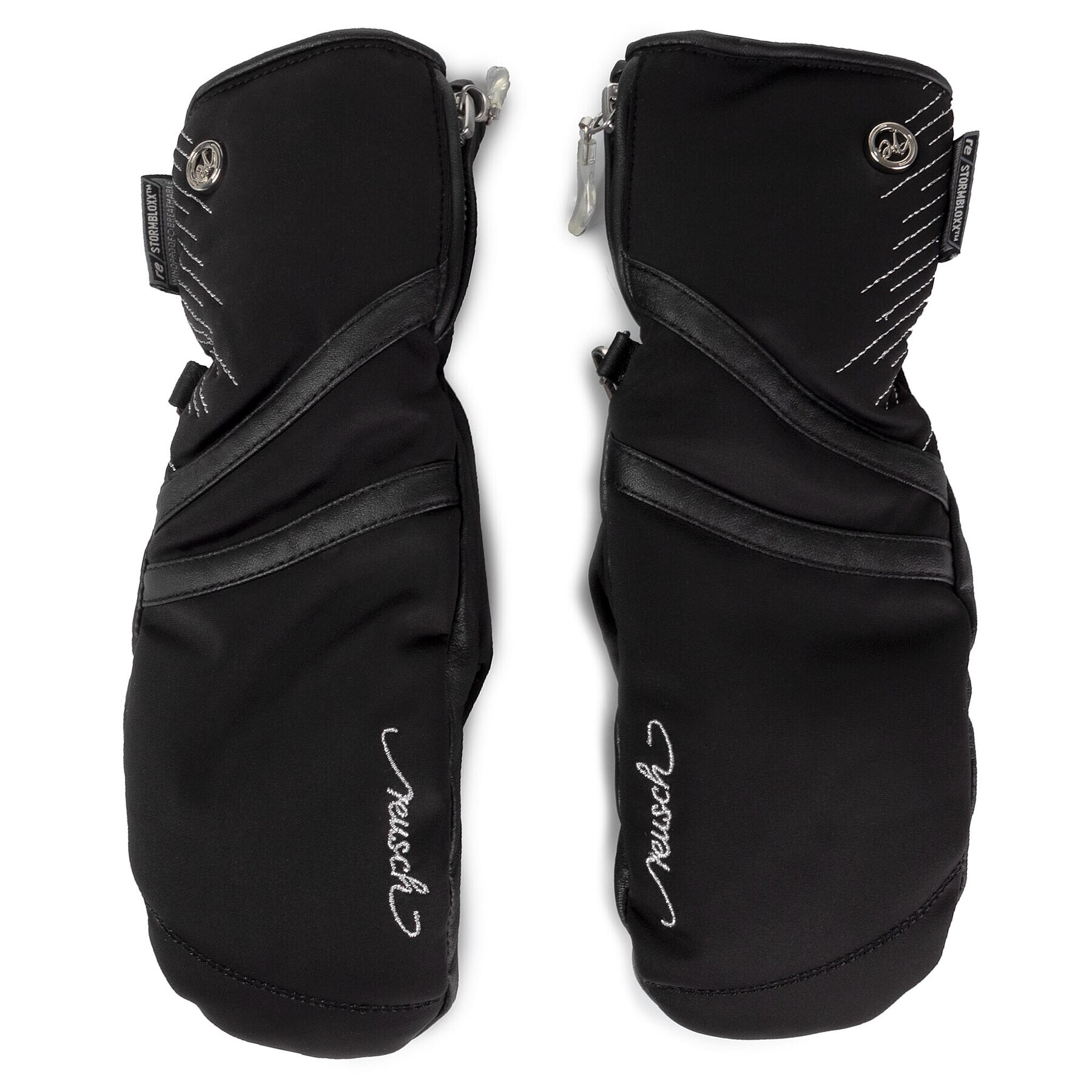Reusch Ръкавици за ски Lore Stormbloxx Mitten 4731405 Черен - Pepit.bg