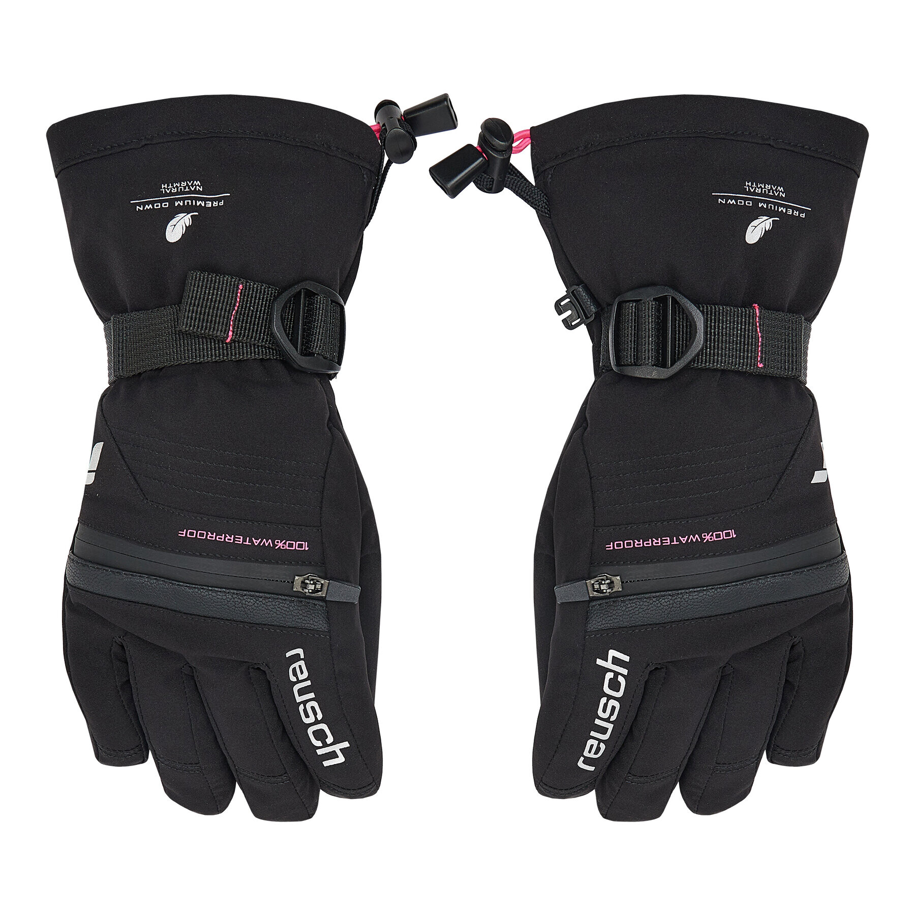 Reusch Ръкавици за ски Lando 6161243 Черен - Pepit.bg