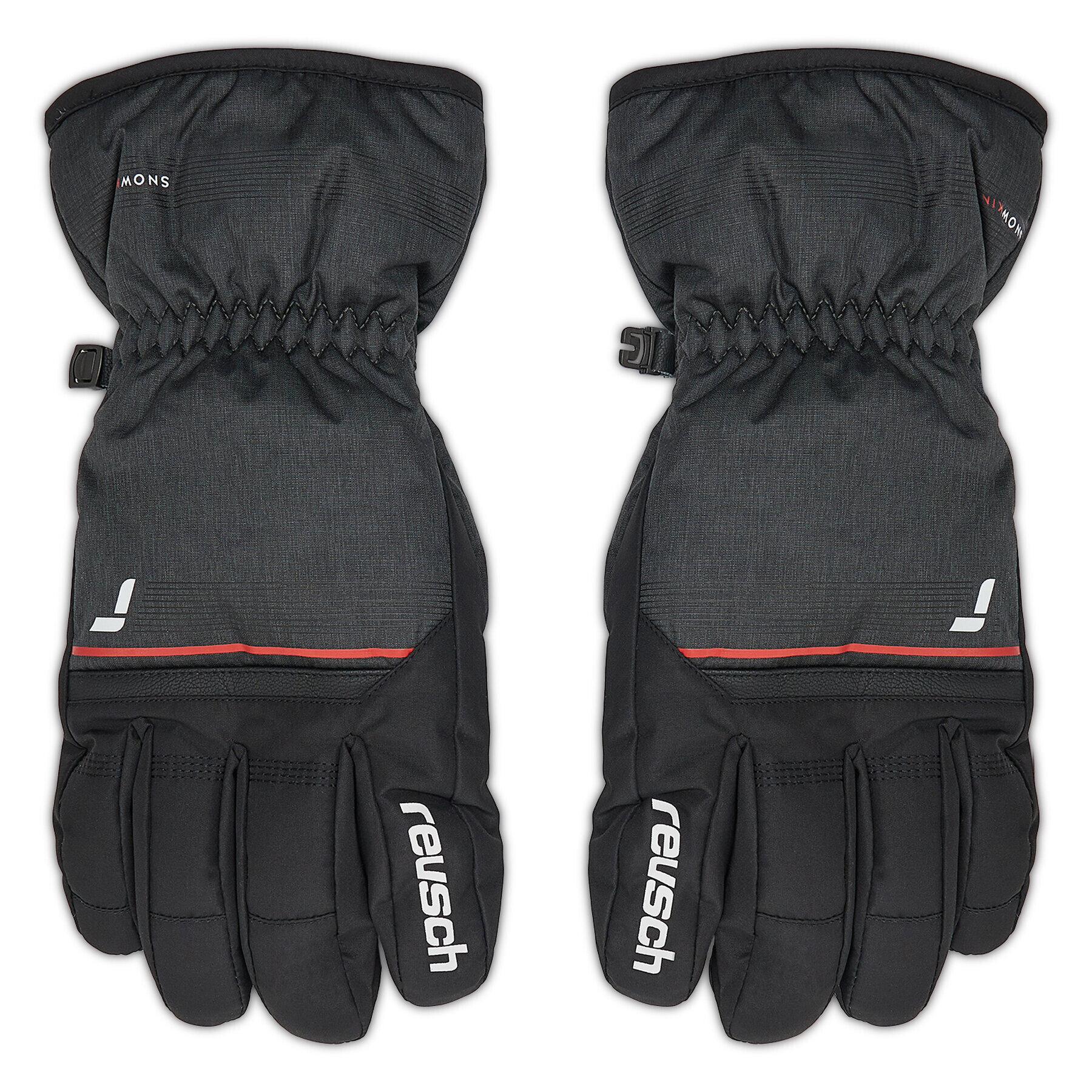 Reusch Ръкавици за ски Snow King 6201198 Черен - Pepit.bg