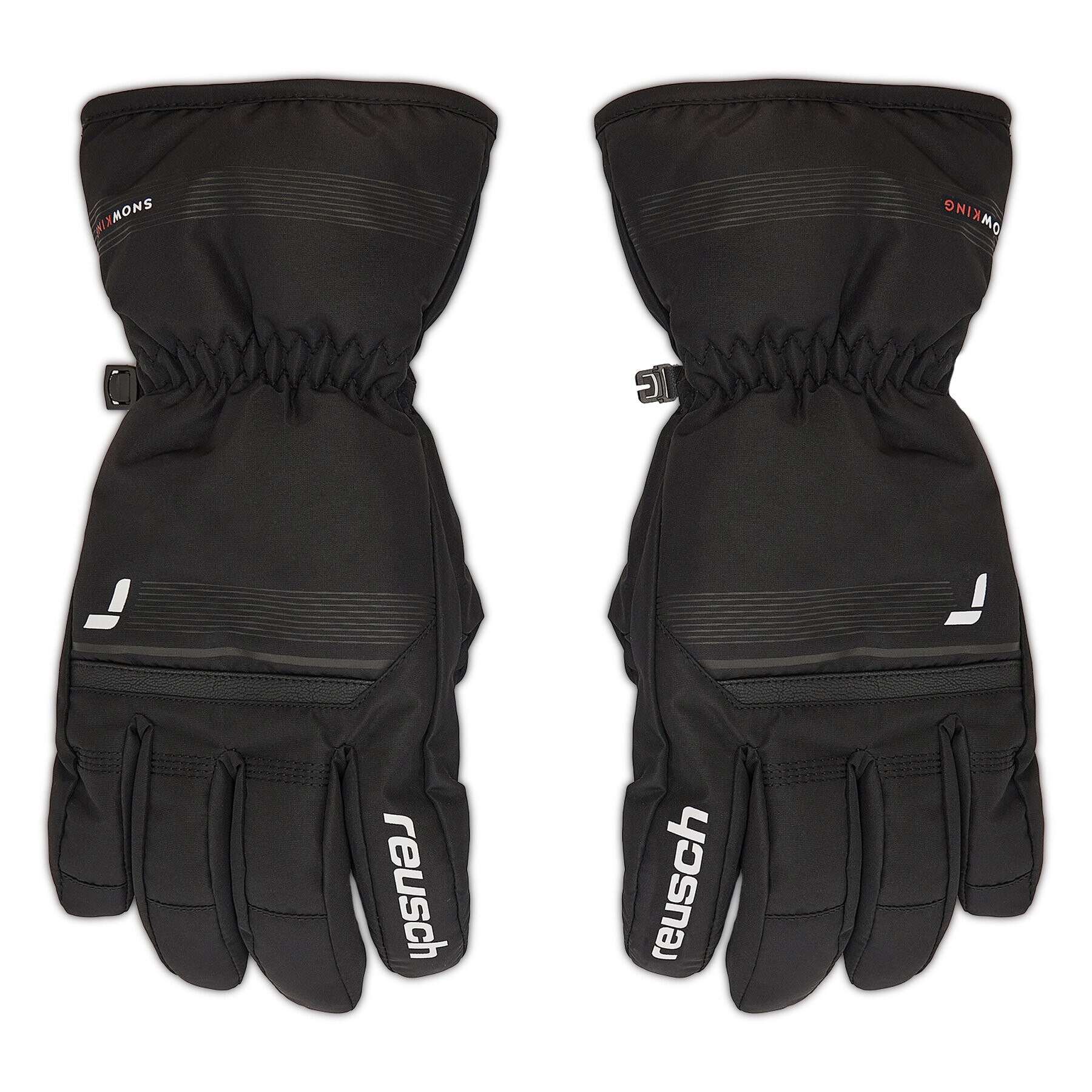 Reusch Ръкавици за ски Snow King 6201198 Черен - Pepit.bg