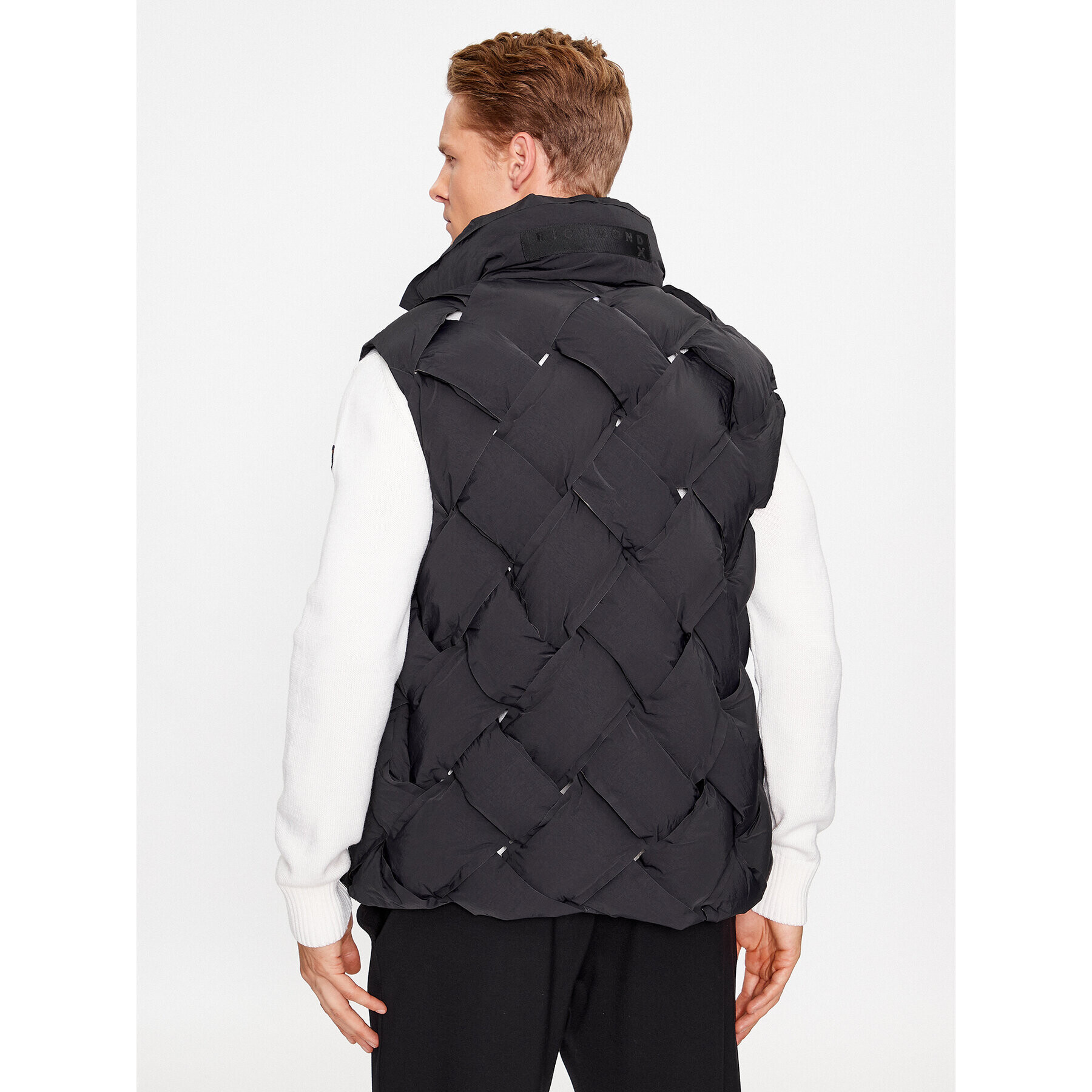 Richmond X Елек Unisex Gilet UMA23175PI Черен Regular Fit - Pepit.bg