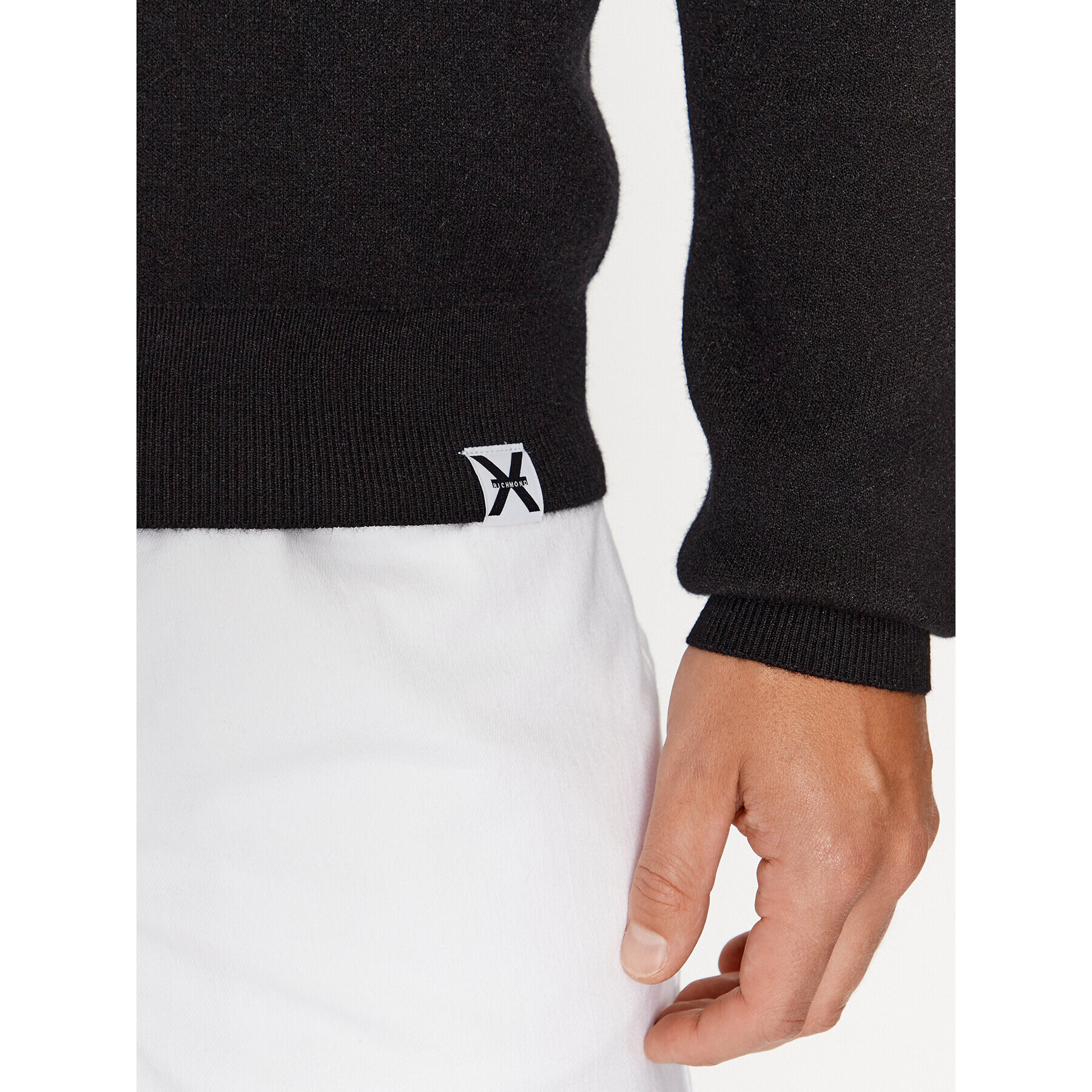 Richmond X Кардиган UMA23057CD Черен Regular Fit - Pepit.bg