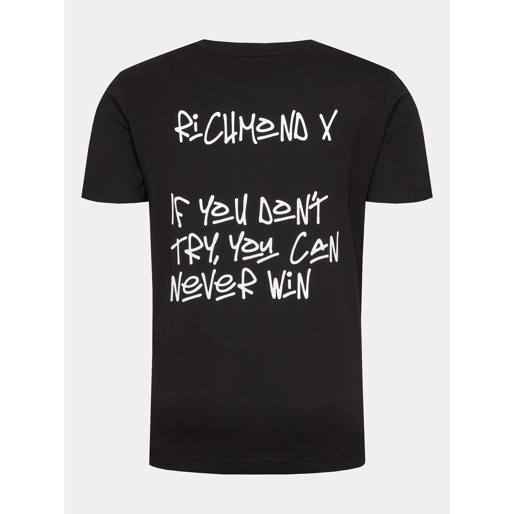 Richmond X Тишърт UMA23003TS Черен Regular Fit - Pepit.bg