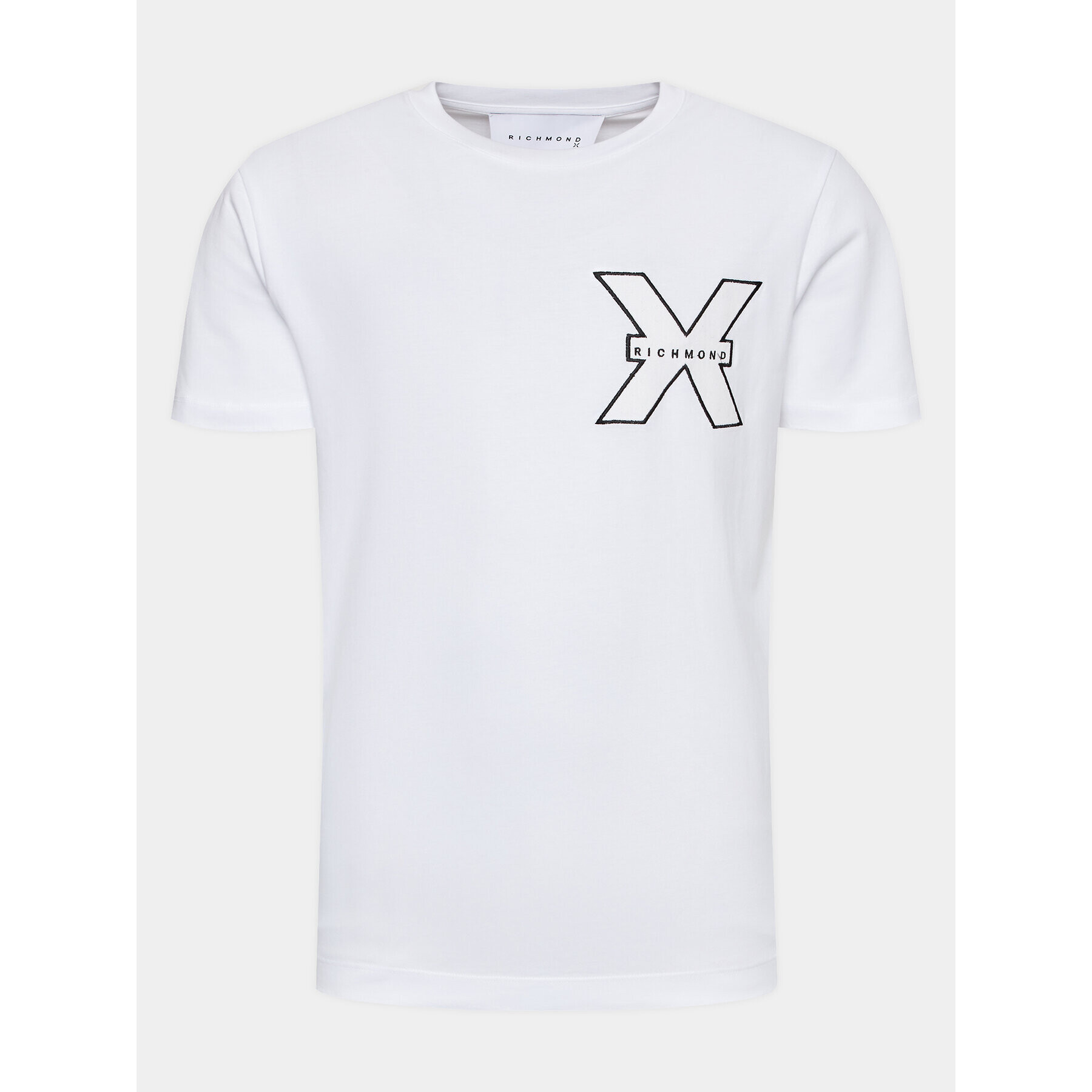 Richmond X Тишърт UMA23010TS Бял Regular Fit - Pepit.bg
