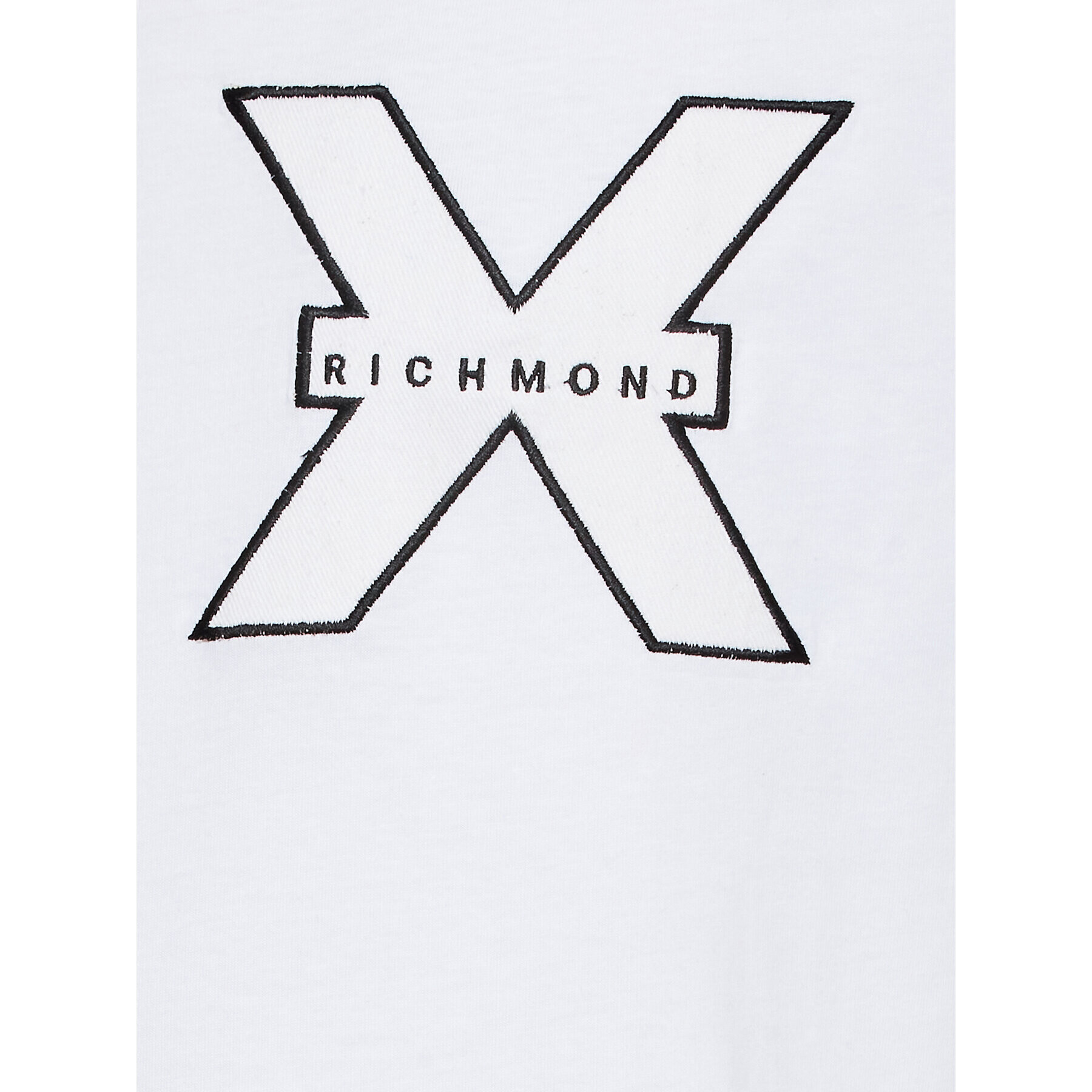 Richmond X Тишърт UMA23010TS Бял Regular Fit - Pepit.bg