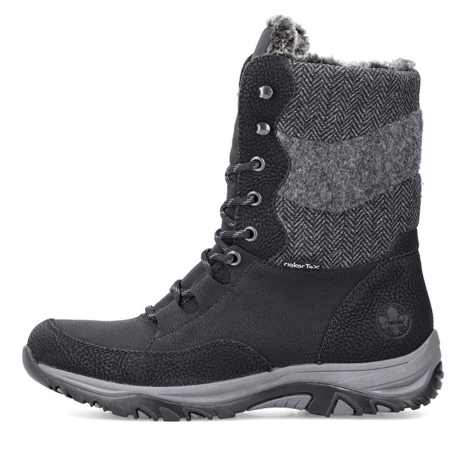 Rieker Апрески M9643-01 Черен - Pepit.bg