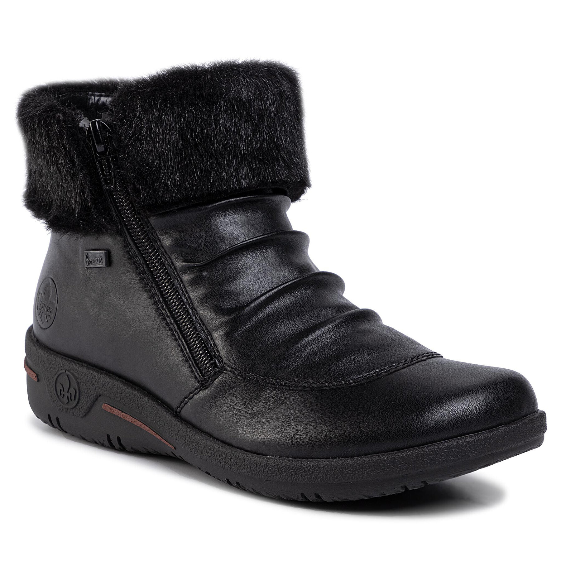 Rieker Боти Z1670-00 Черен - Pepit.bg