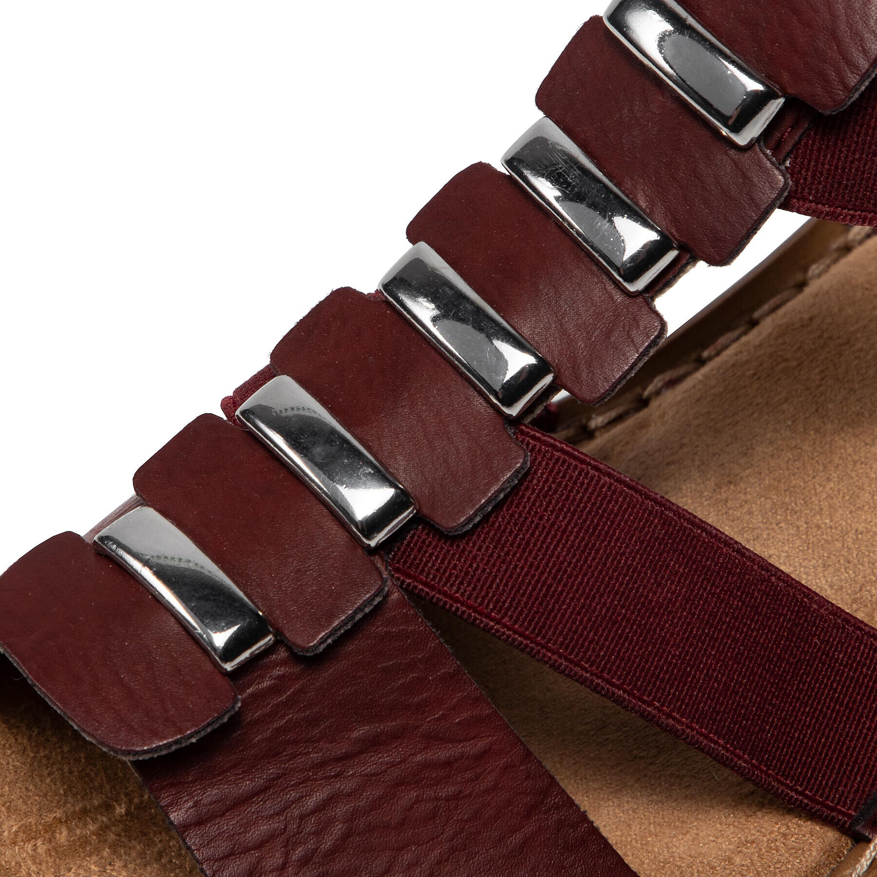 Rieker Сандали 62850-35 Бордо - Pepit.bg