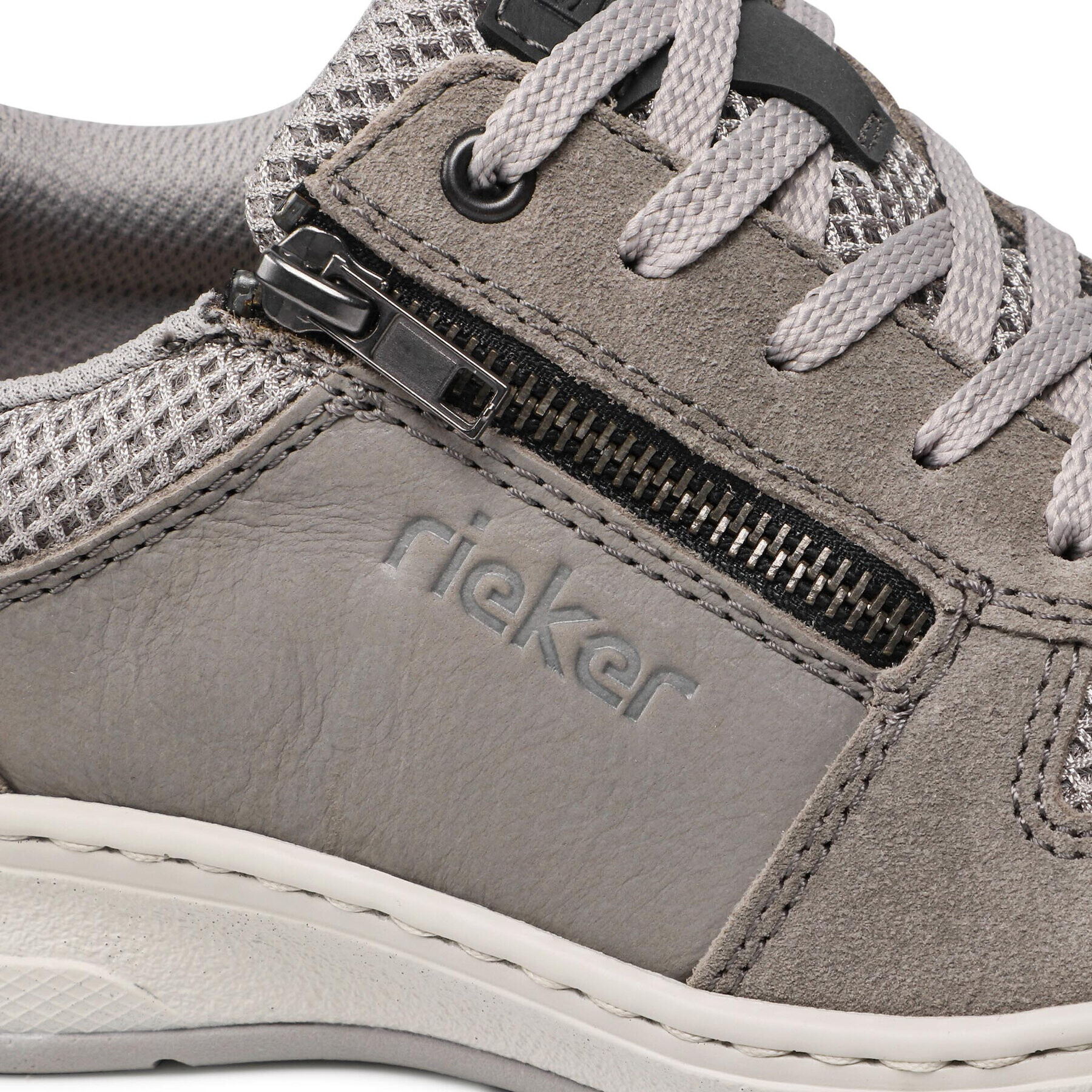 Rieker Сникърси 14300-45 Сив - Pepit.bg
