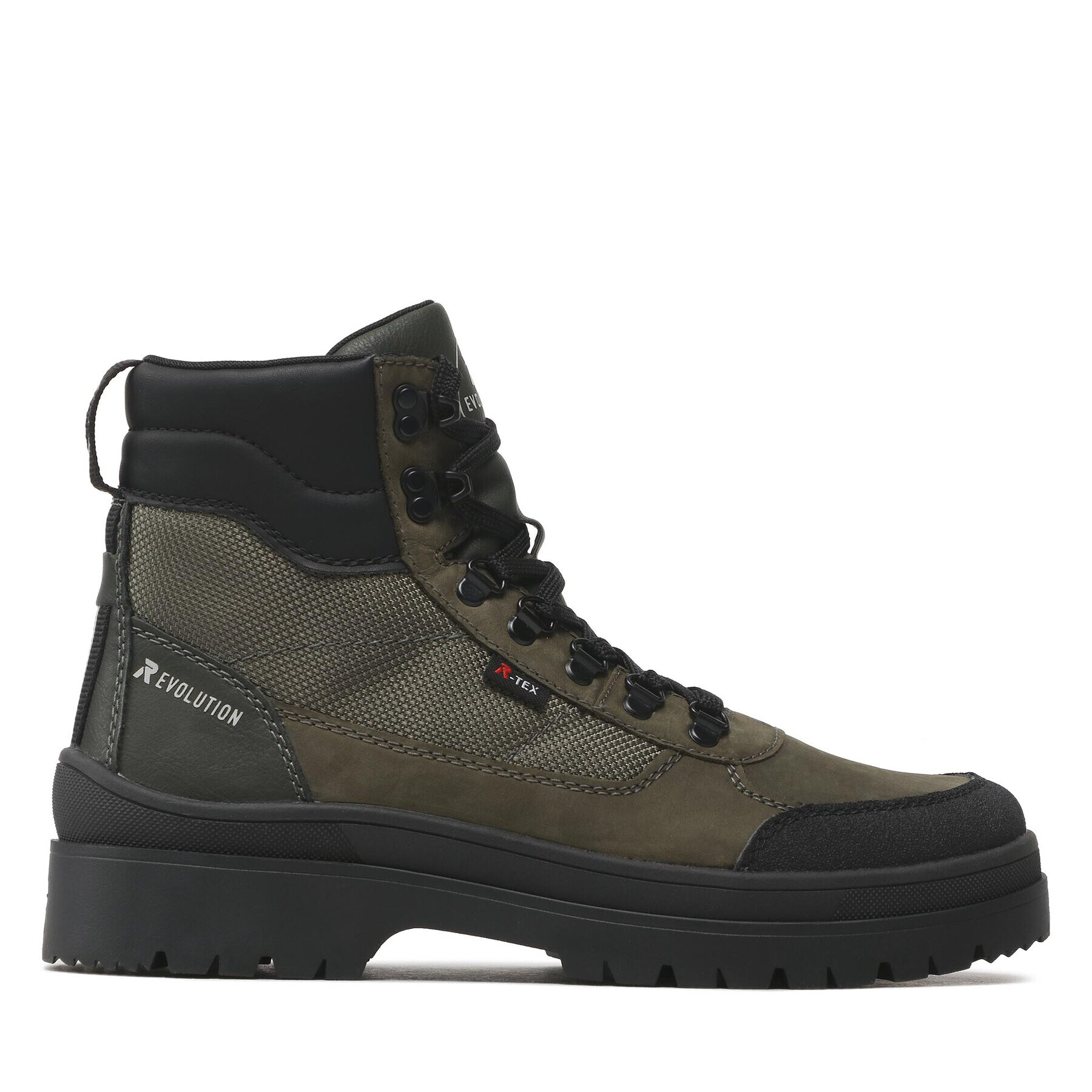 Rieker Туристически oбувки U0270-54 Зелен - Pepit.bg
