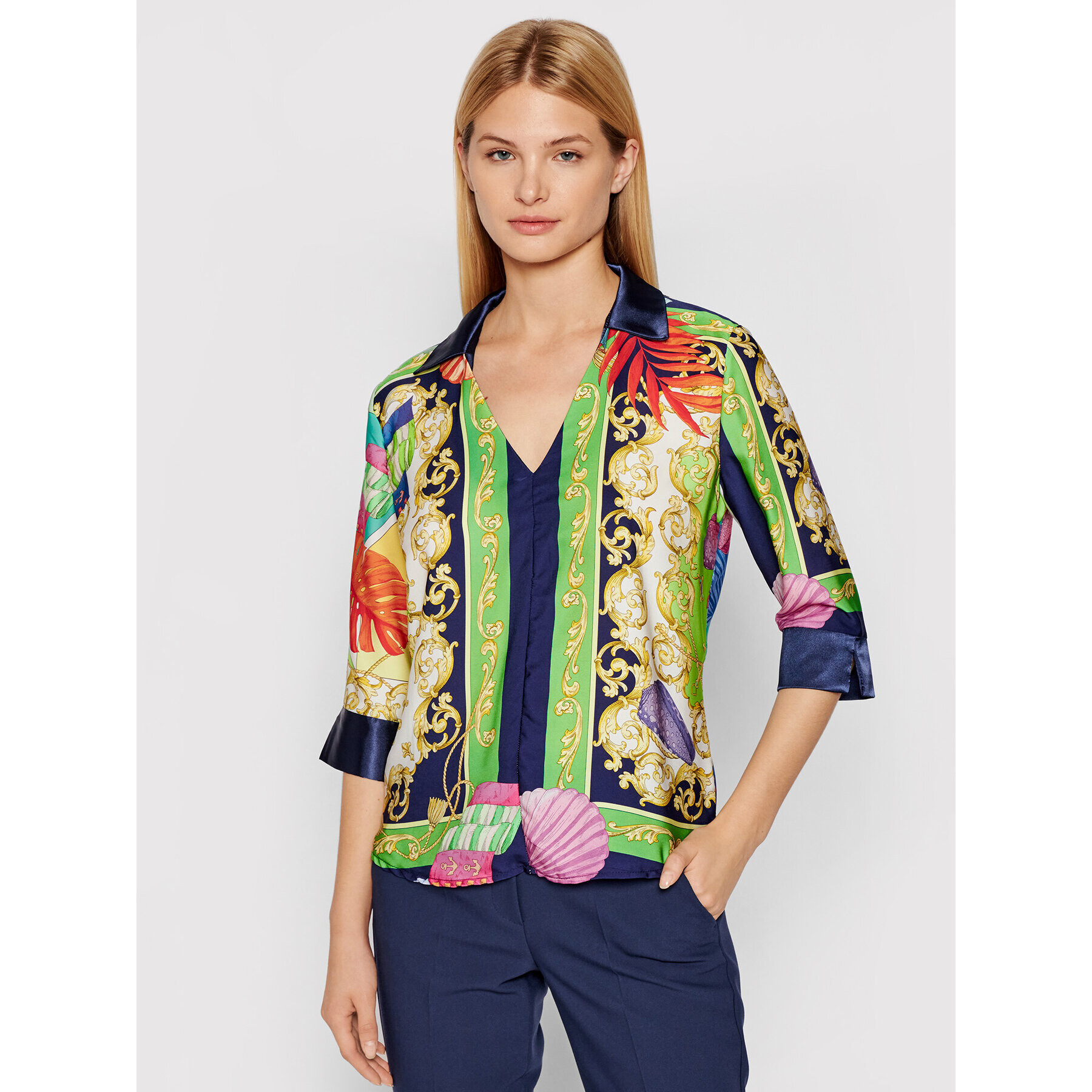 Rinascimento Блуза CFC0017931002 Цветен Regular Fit - Pepit.bg