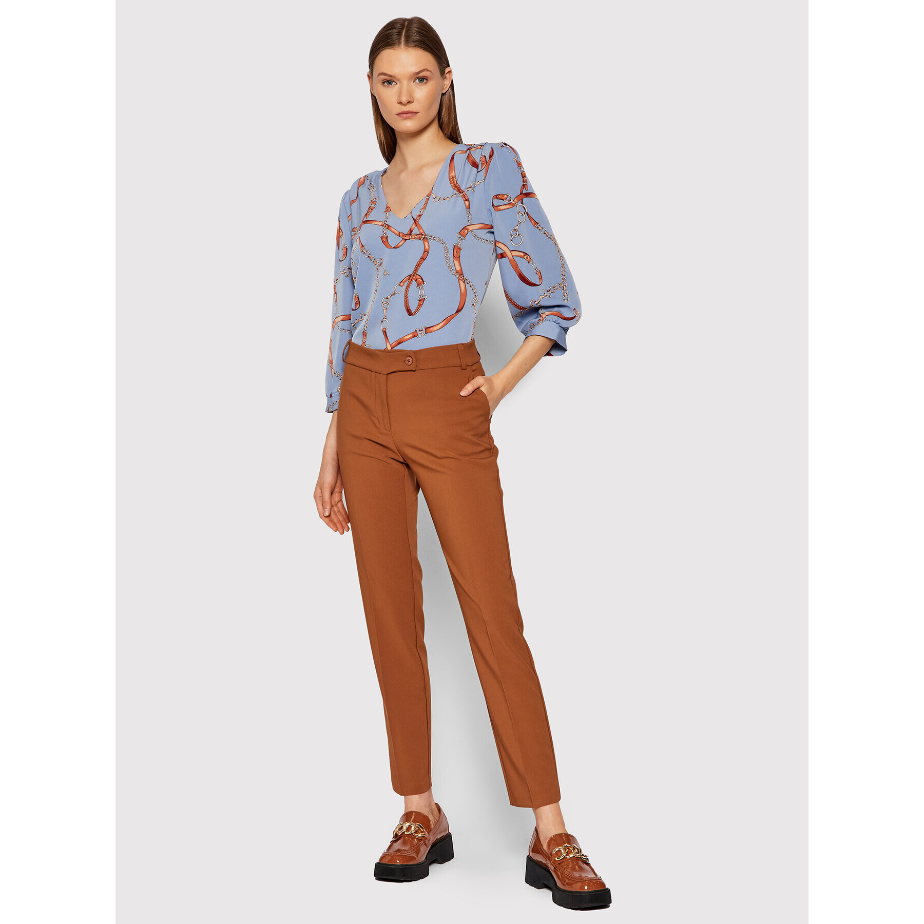 Rinascimento Блуза CFC0018081002 Син Regular Fit - Pepit.bg