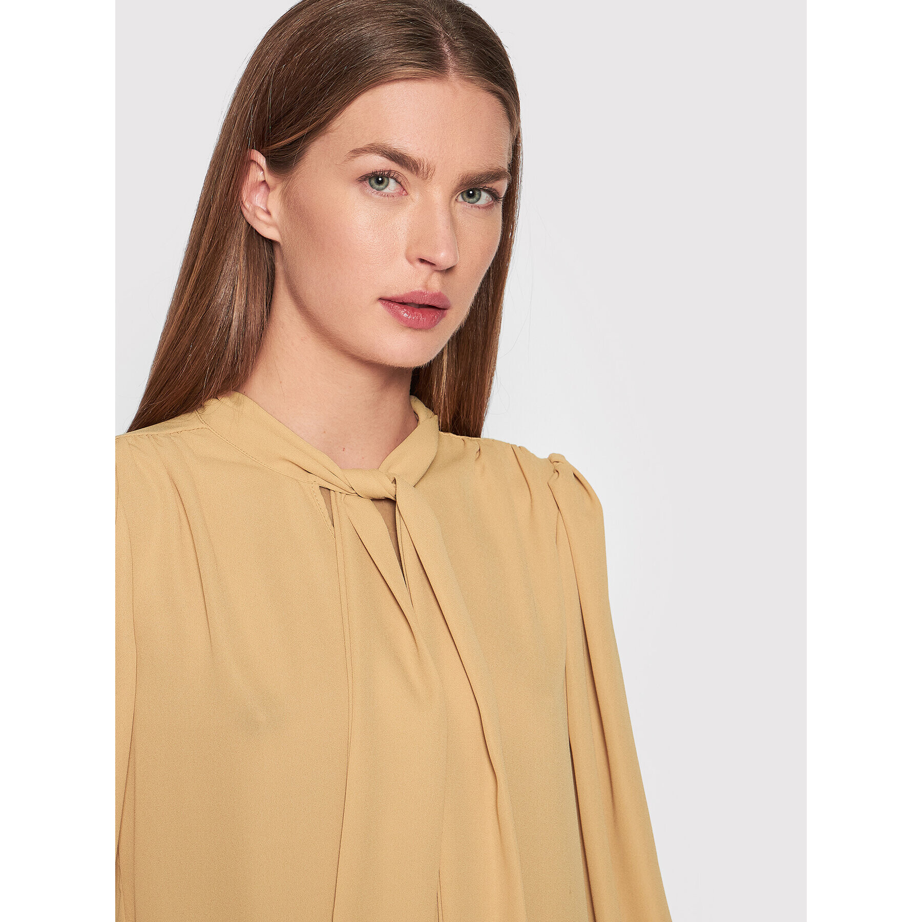 Rinascimento Блуза CFC0018393002 Бежов Regular Fit - Pepit.bg