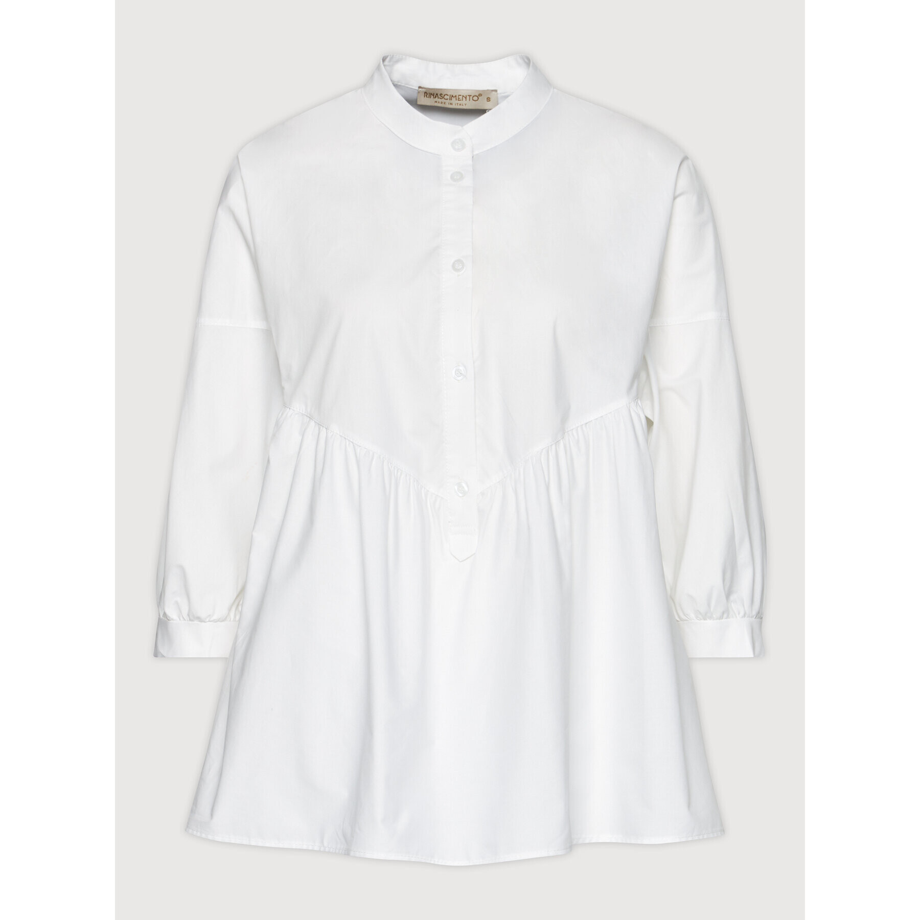 Rinascimento Блуза CFC0103149003 Бял Relaxed Fit - Pepit.bg