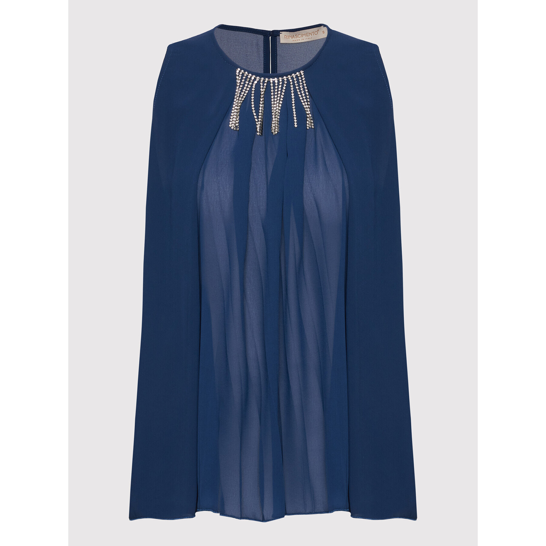 Rinascimento Блуза CFC0107614003 Тъмносин Regular Fit - Pepit.bg