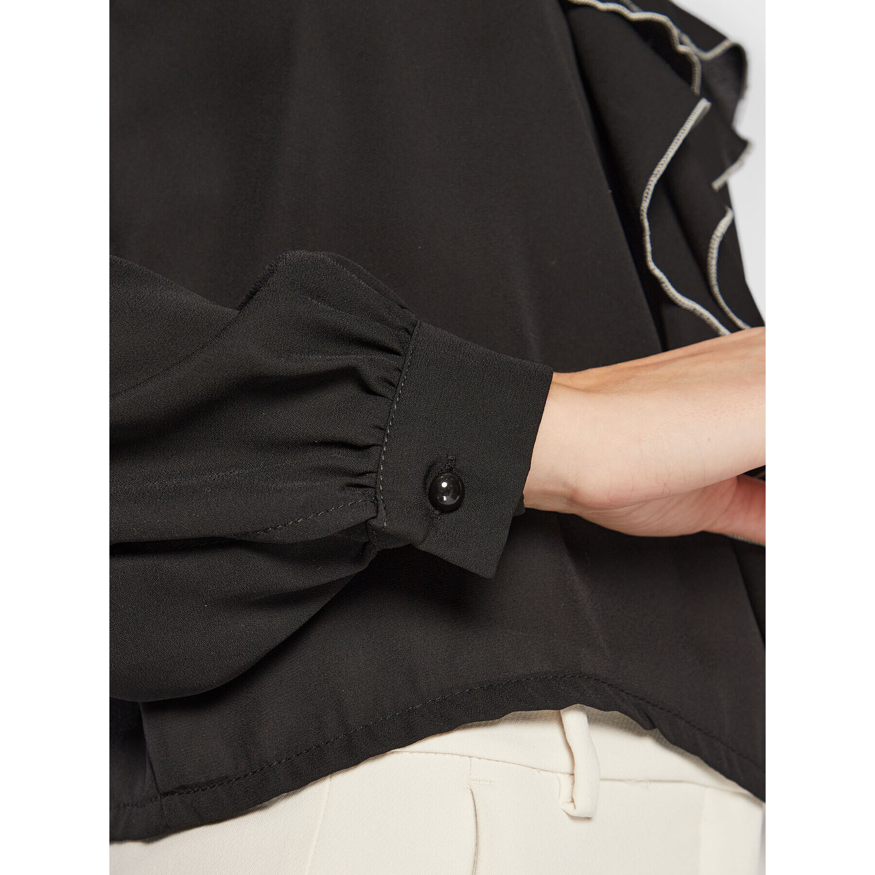 Rinascimento Блуза CFC0110186003 Черен Regular Fit - Pepit.bg