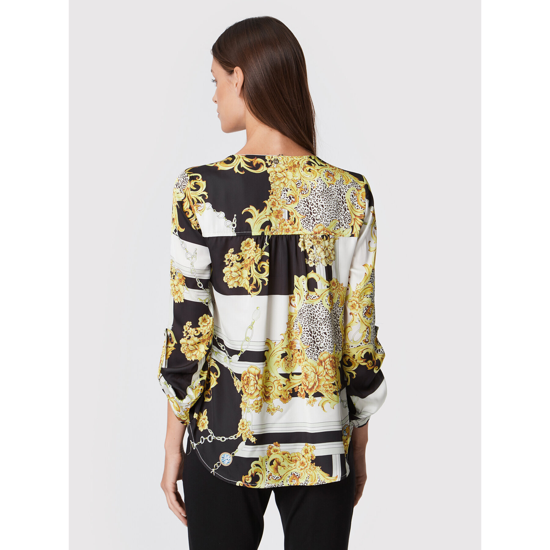 Rinascimento Блуза CFC0110576003 Черен Relaxed Fit - Pepit.bg