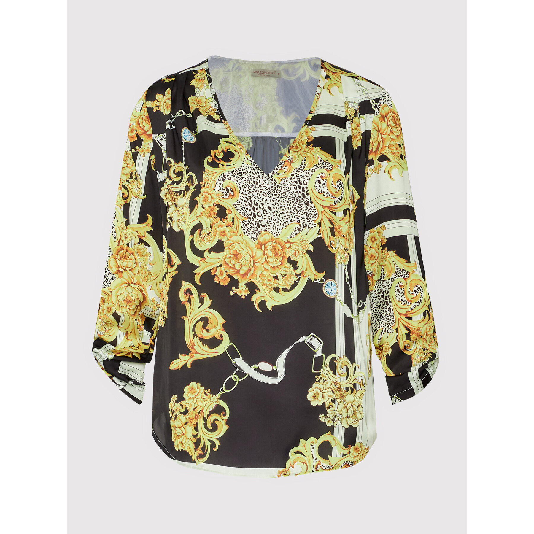 Rinascimento Блуза CFC0110576003 Черен Relaxed Fit - Pepit.bg