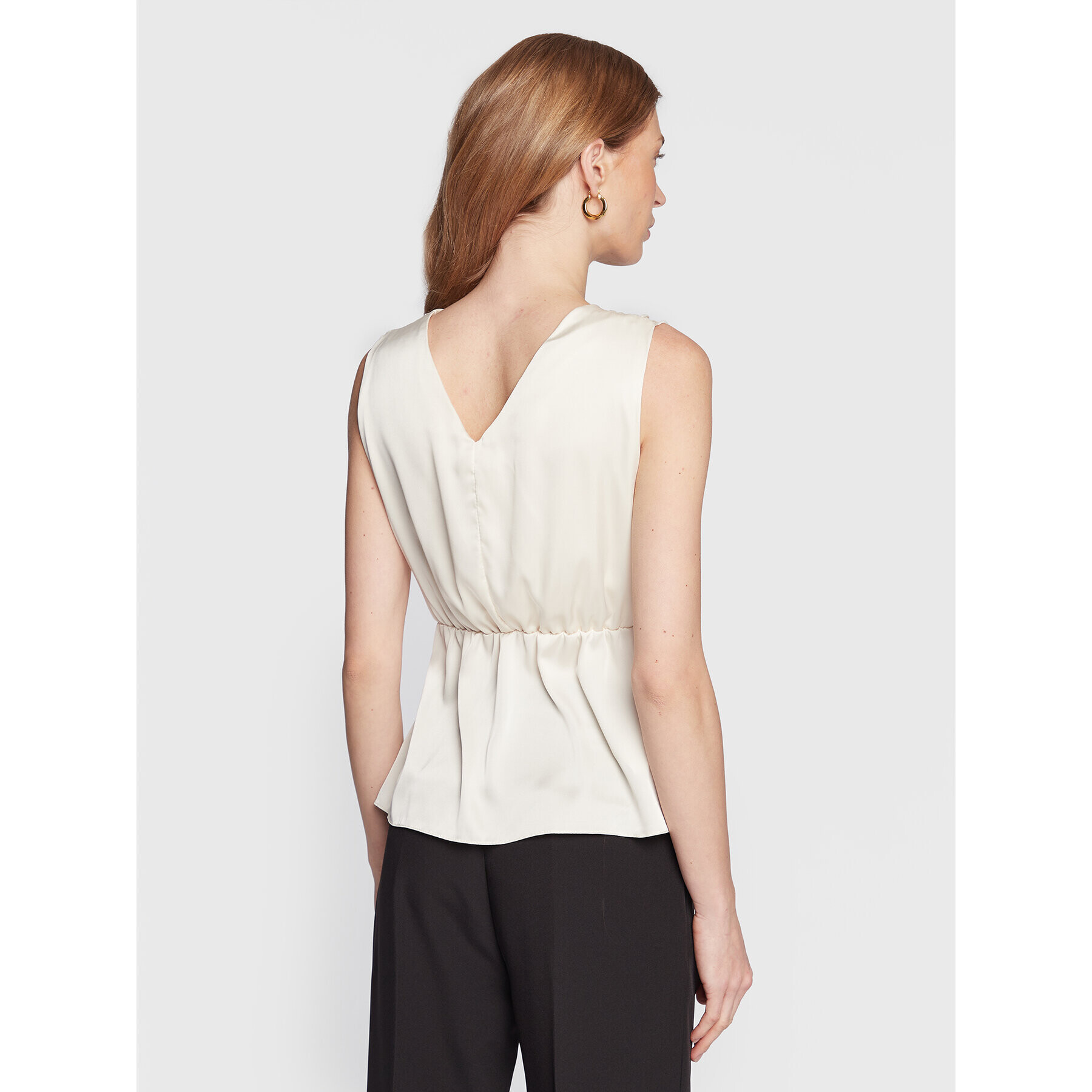Rinascimento Блуза CFC0111170003 Екрю Regular Fit - Pepit.bg