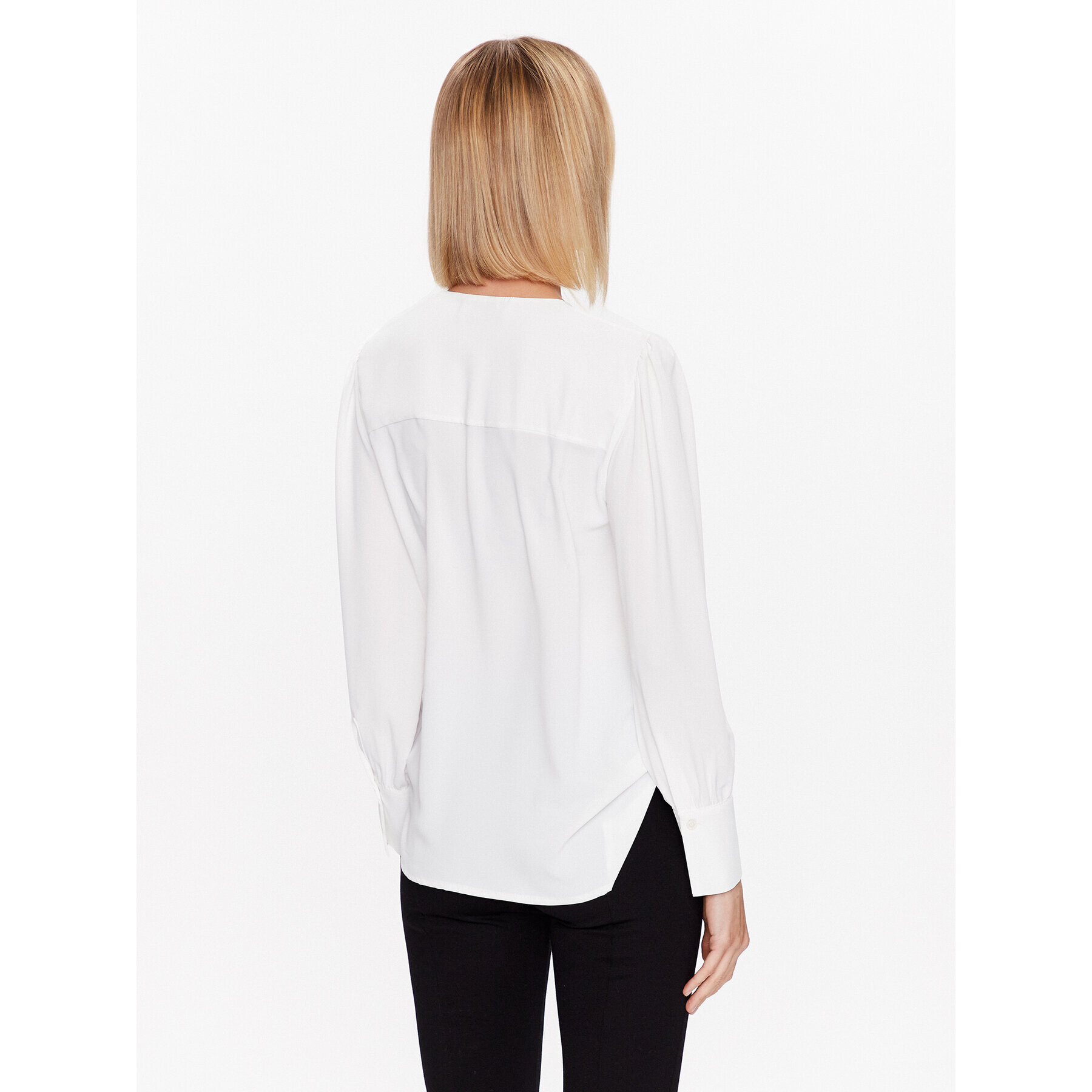 Rinascimento Блуза CFC0112684003 Бял Relaxed Fit - Pepit.bg