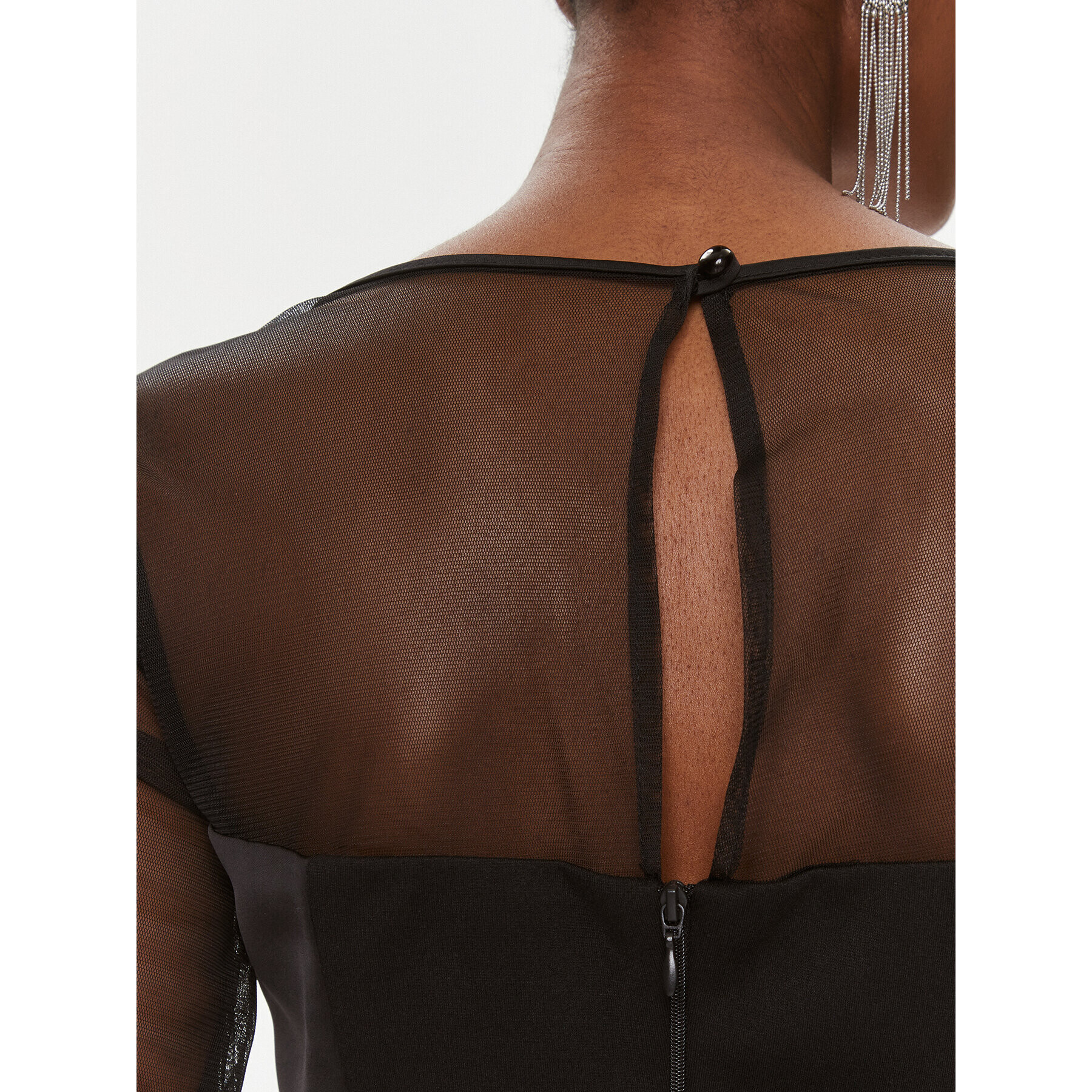 Rinascimento Блуза CFC0116823003 Черен Slim Fit - Pepit.bg