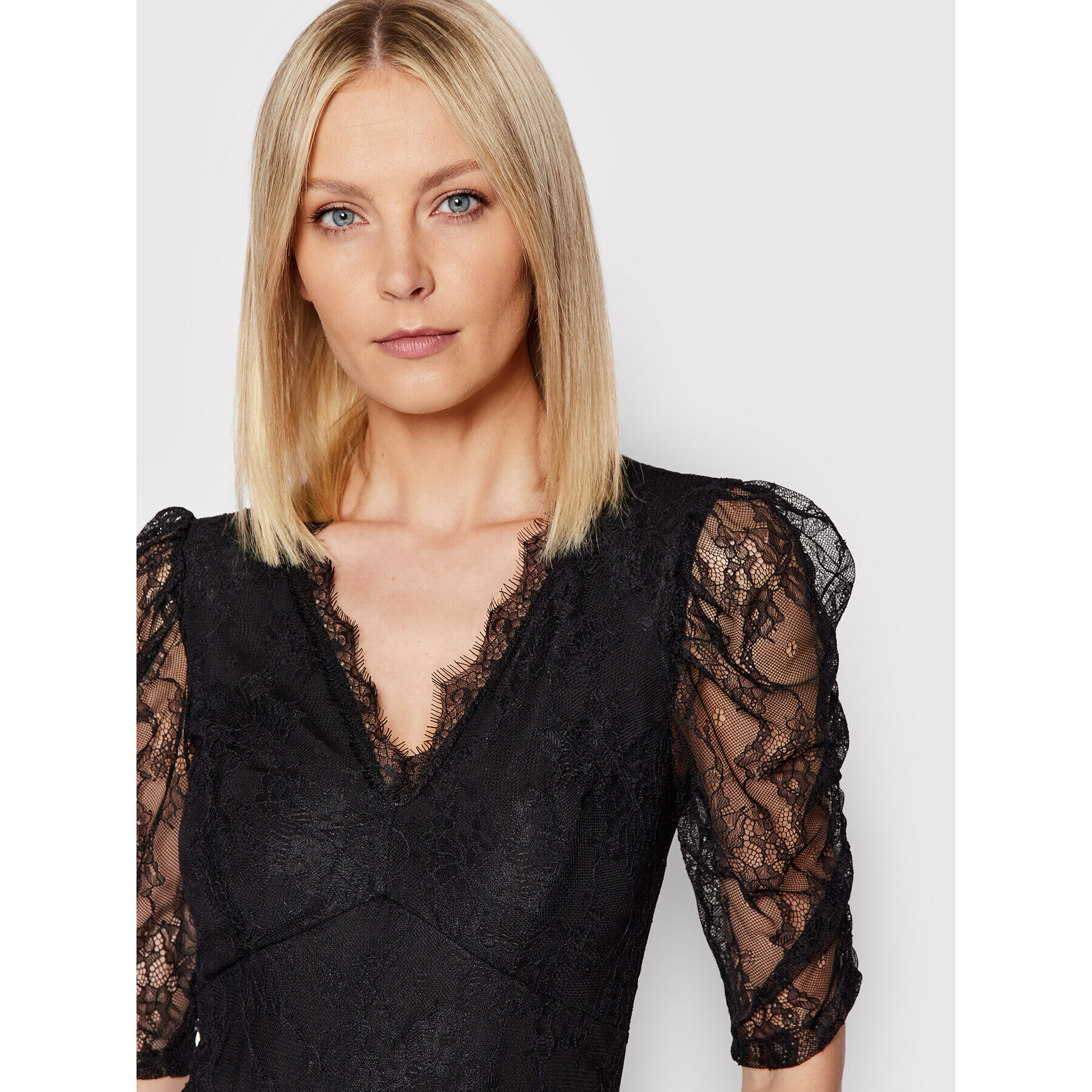 Rinascimento Боди CFC0107557003 Черен Slim Fit - Pepit.bg